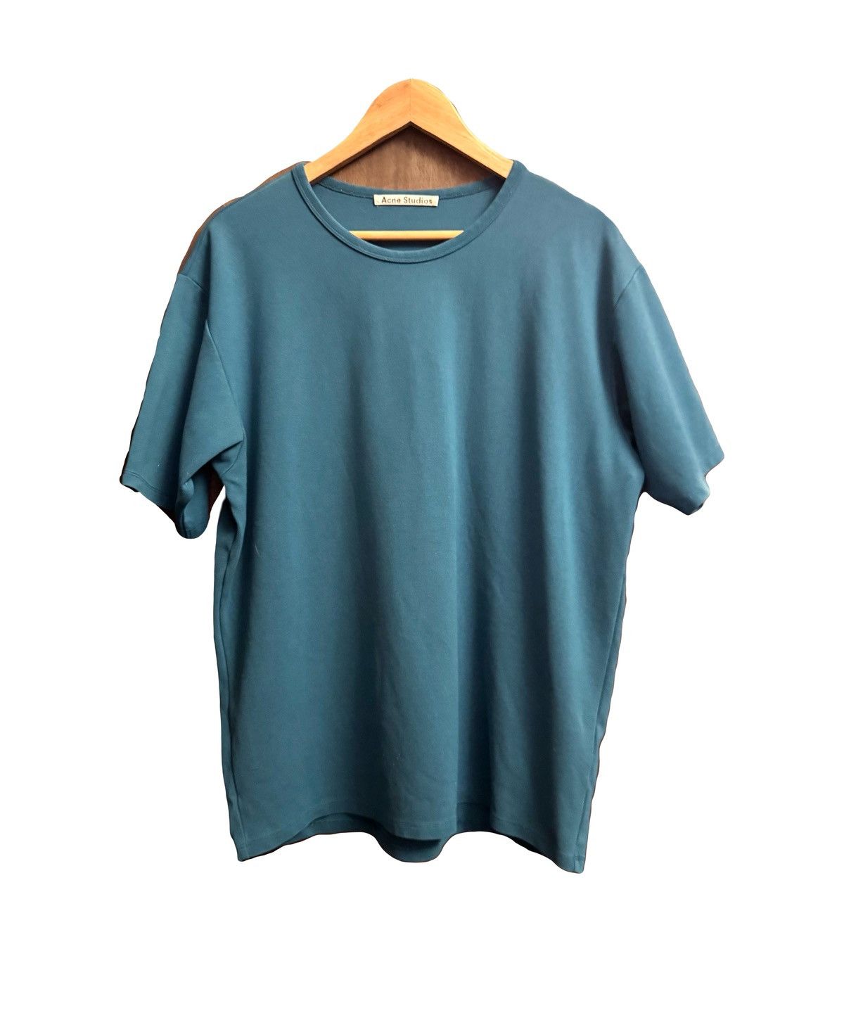 Acne Studios acne studios blue heavy jersey tshirt M Size US M / EU 48-50 / 2 - 1 Thumbnail