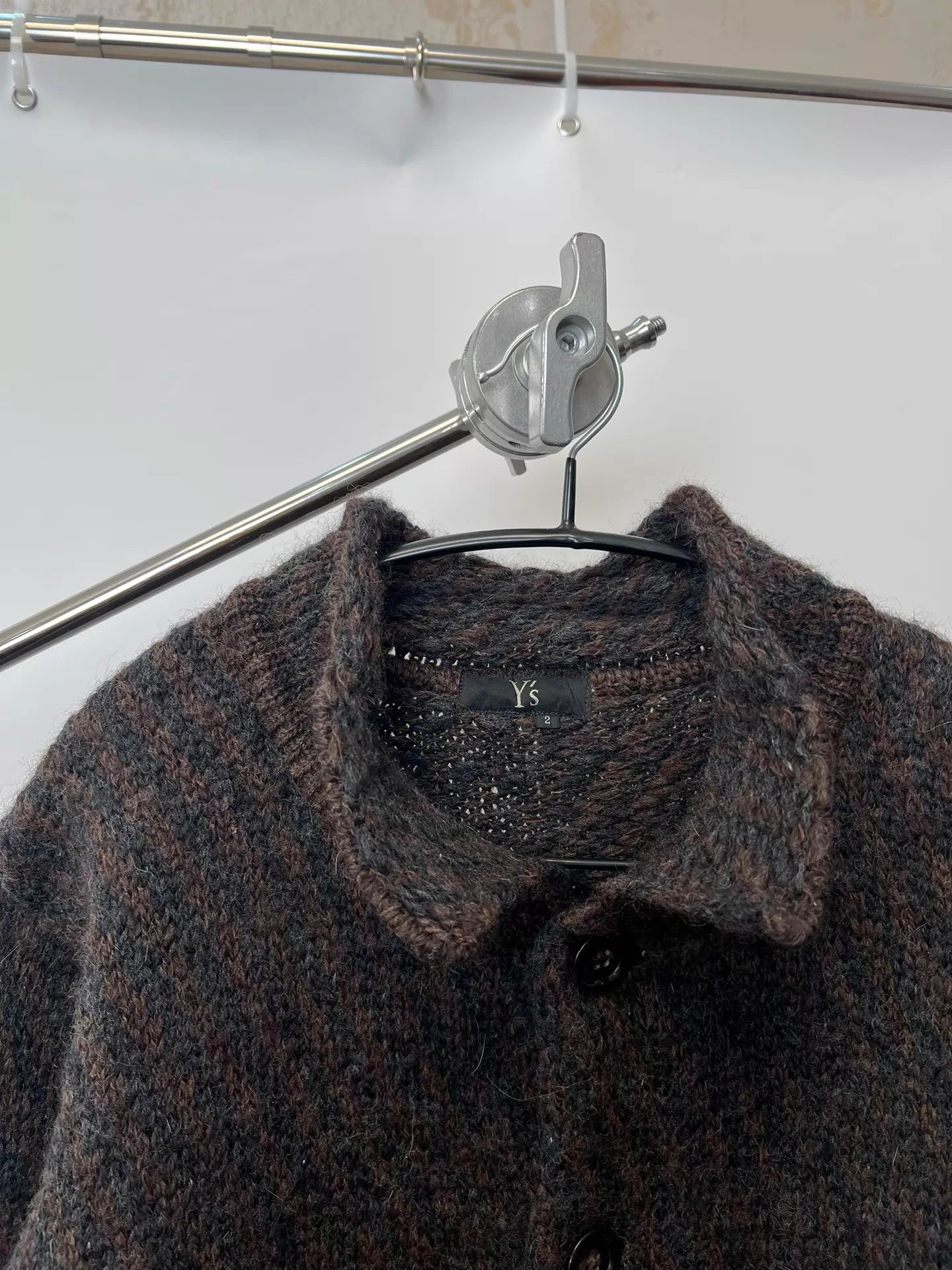 Yohji Yamamoto Yohji Yamamoto YS Colorful Knit Wool Cardigan L Size US L / EU 52-54 / 3 - 3 Thumbnail