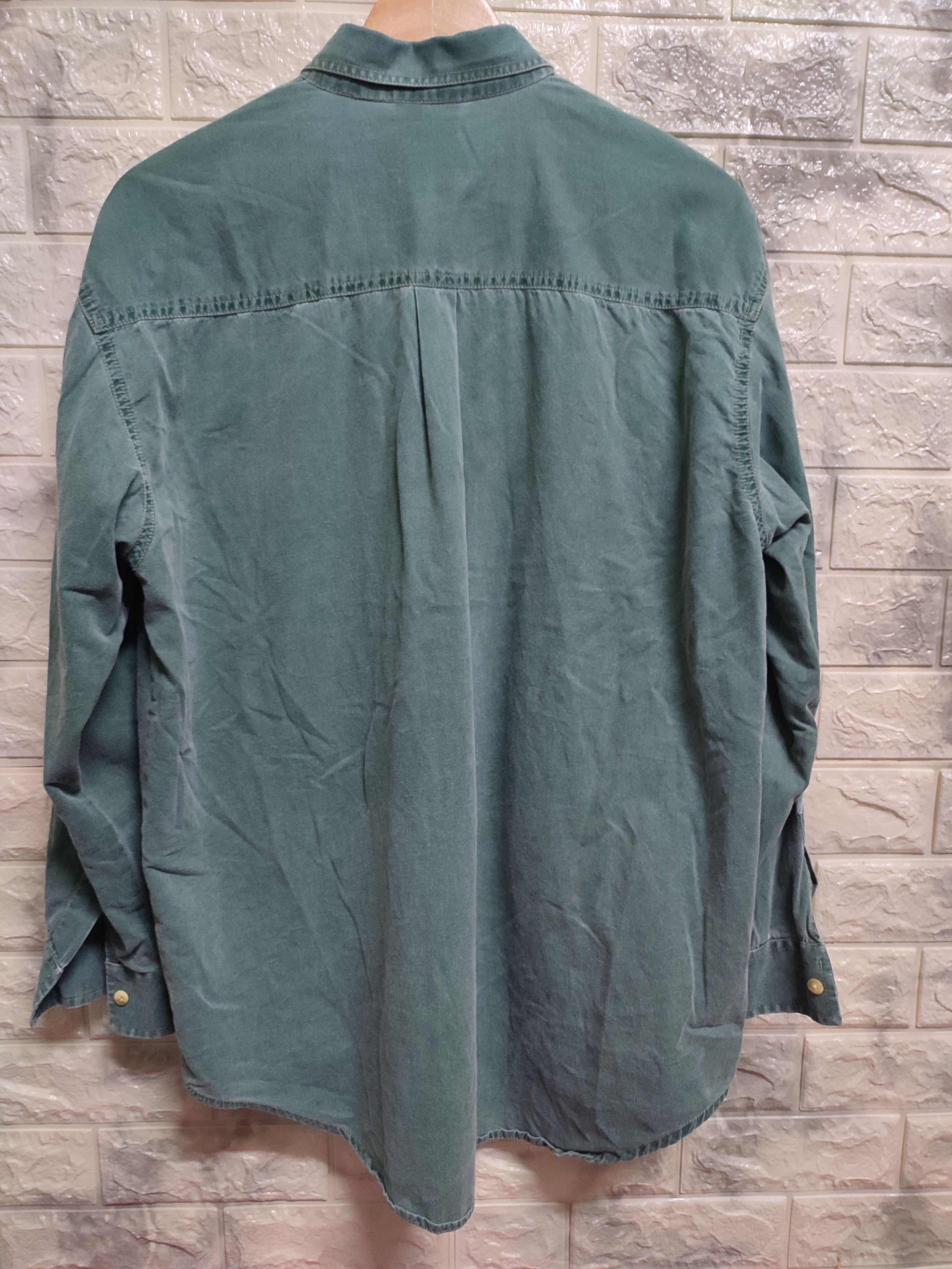 MCM VINTAGE MCM DENIM DISTRESSED SHIRTS Size US L / EU 52-54 / 3 - 2 Thumbnail