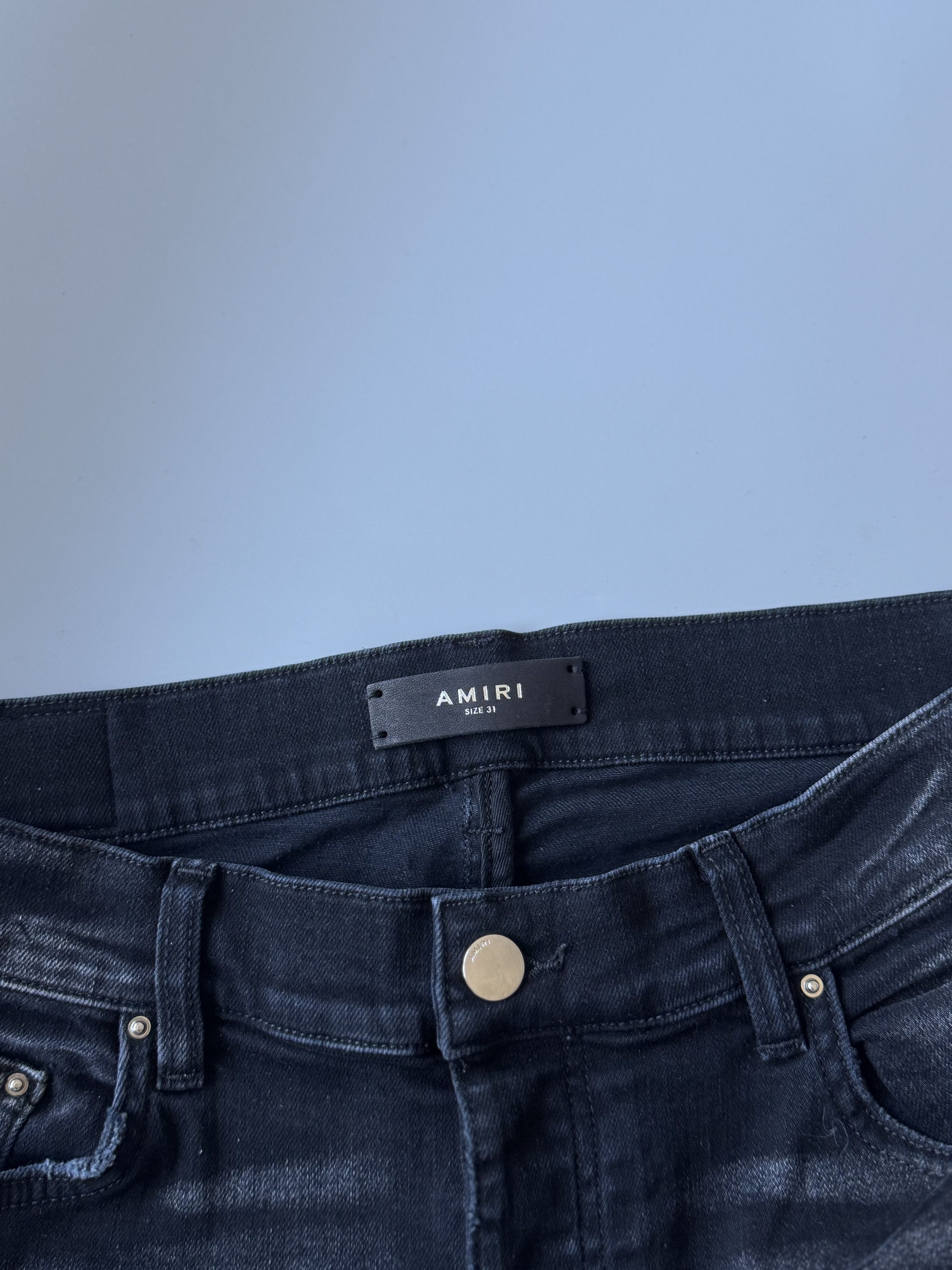 Amiri AMIRI LEOPARD TRASHER JEANS RARE Size US 31 - 6 Thumbnail