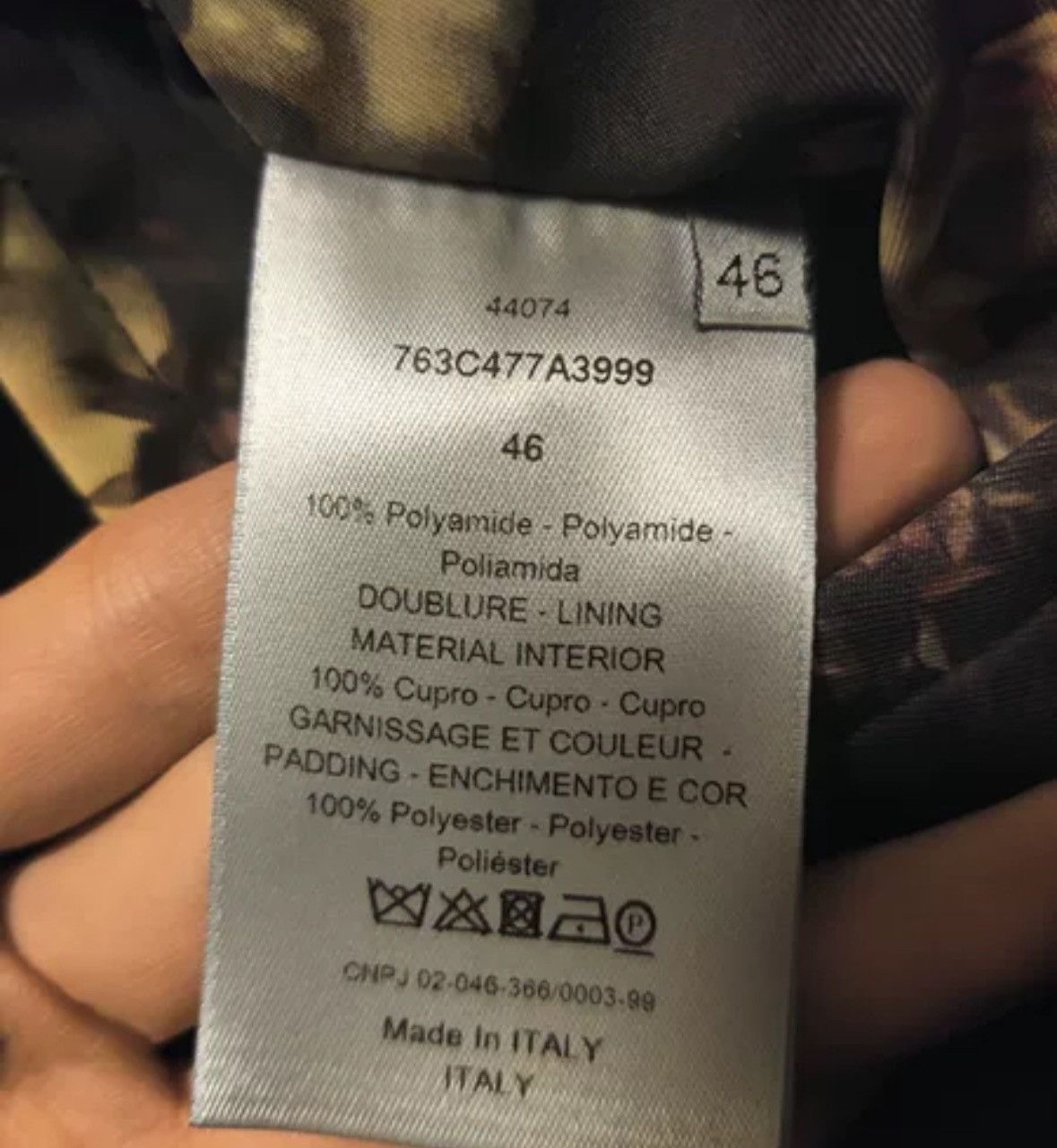 Dior Dior Homme x Tetsuya Kamei Skull Flower Jacket2412-Nextarrow Size US M / EU 48-50 / 2 - 3 Thumbnail