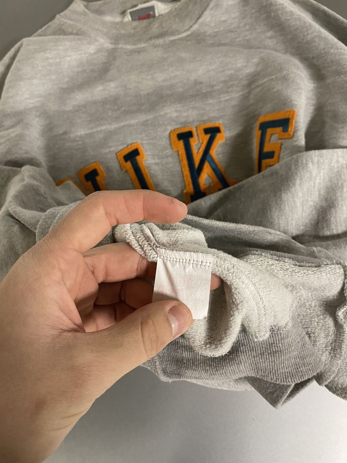Nike × Vintage Nike Vintage Big logo sweatshirt y2k Nike vintage sweatshirt Size US M / EU 48-50 / 2 - 6 Thumbnail