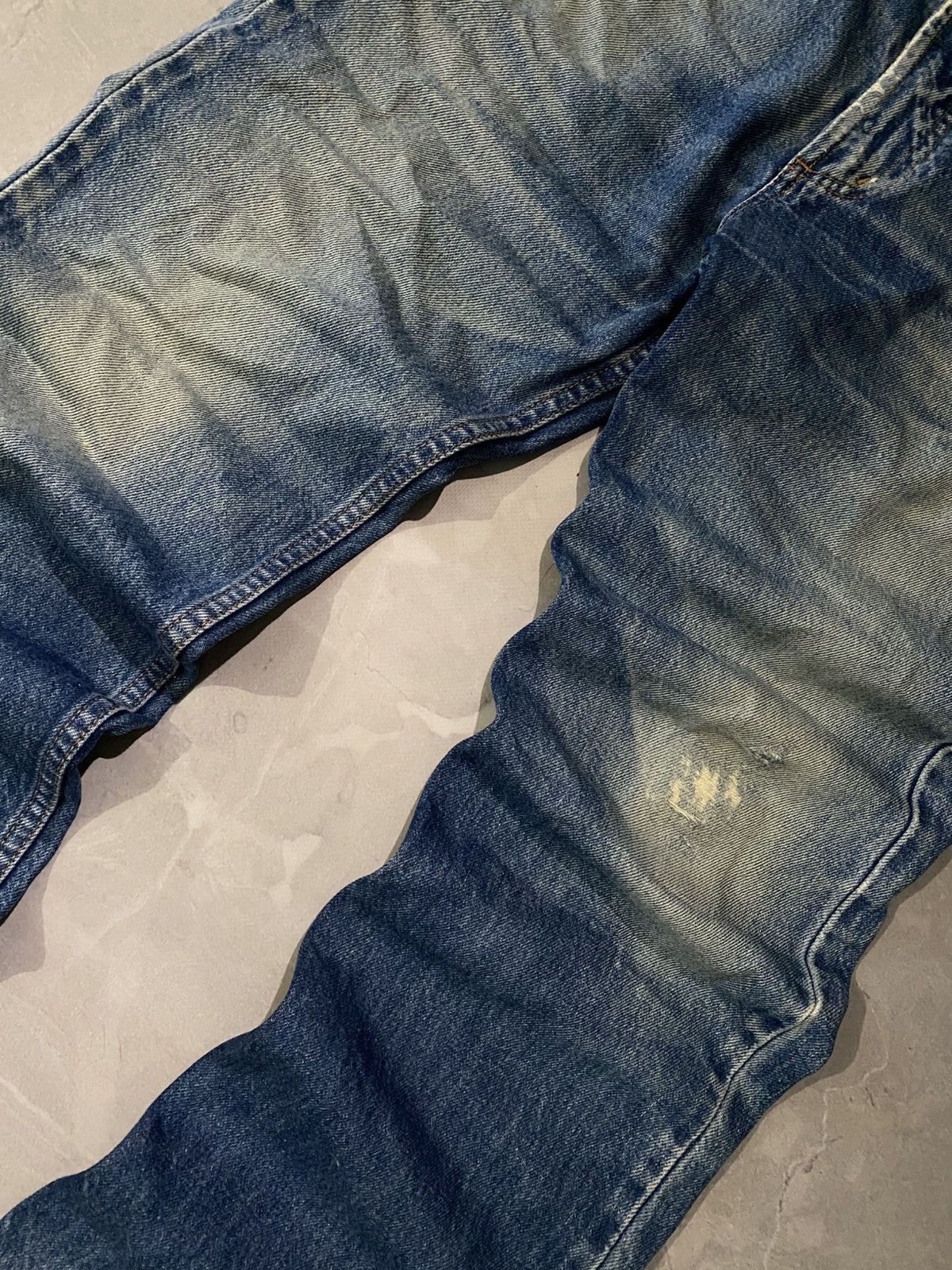 Japanese Brand Archive Ripped Washed Fresh Slim Jean / Y2K Drip Japan Size US 31 - 3 Thumbnail