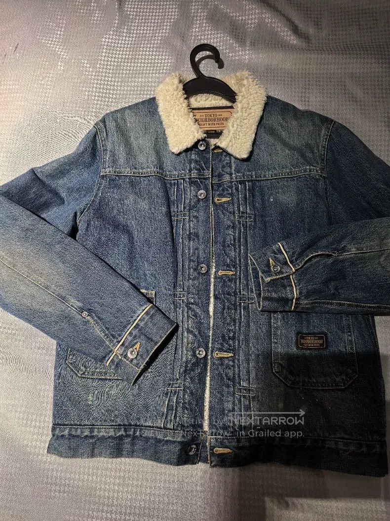 Neighborhood Denim Clothing Denim Jacket Fleece Lined Jack