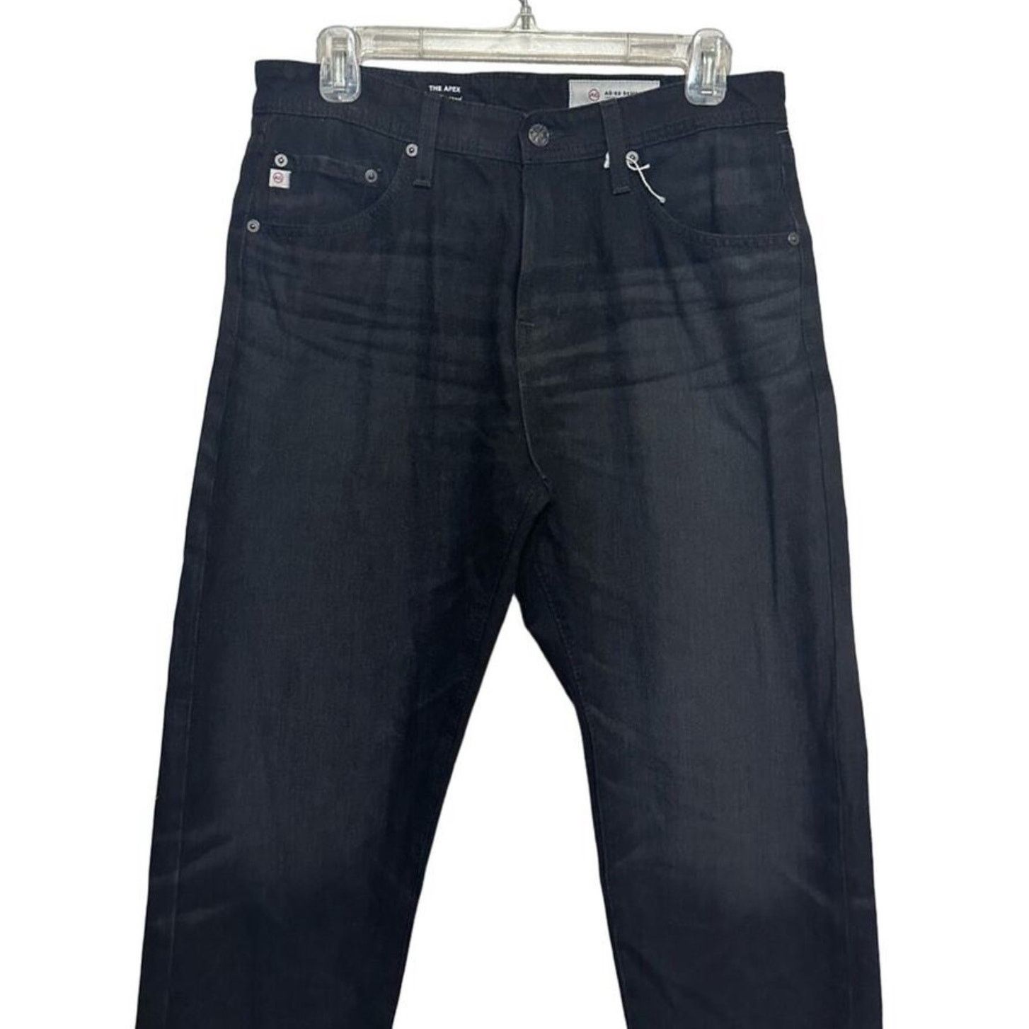 AG Jeans AG Adriano Goldschmied Tapered Jeans Relaxed Fit Black 30 Size 30" / US 8 / IT 44 - 2 Thumbnail