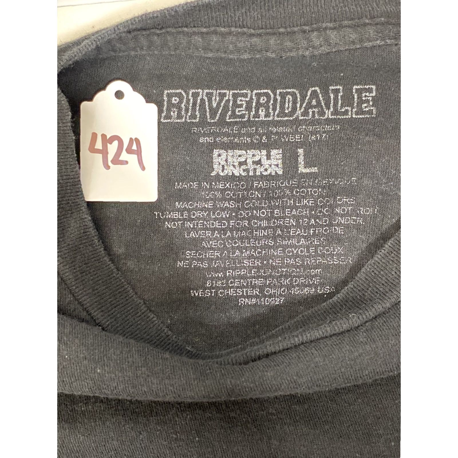 Ripple Junction VINTAGE Ripple Junction Riverdale South Side Serpents Tee T Shirt L Large #424 Size US S / EU 44-46 / 1 - 4 Thumbnail