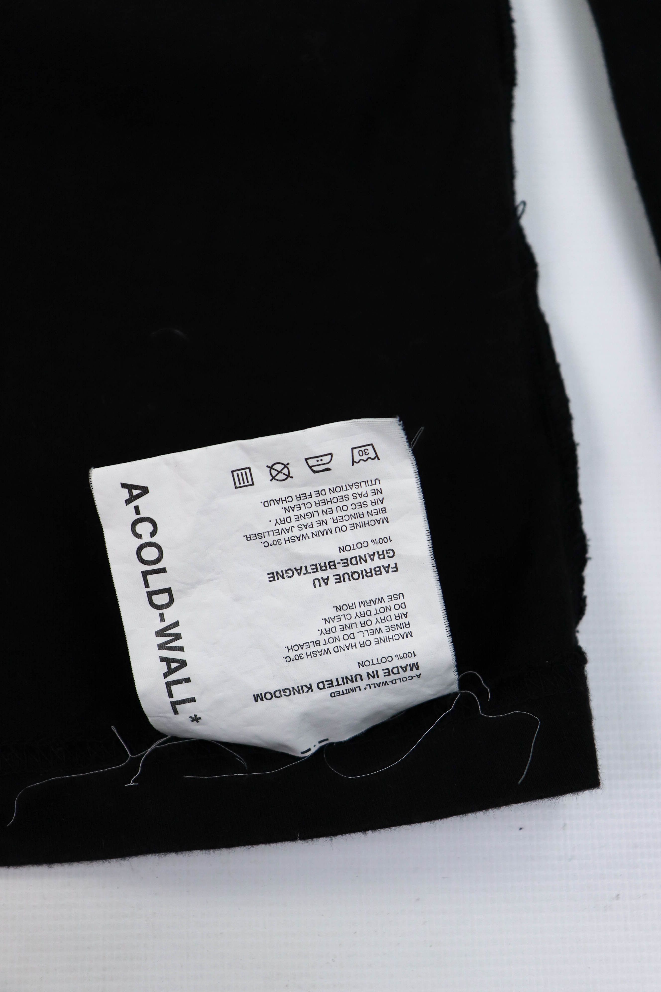 A-COLD-WALL* ACW* A-Cold-Wall Samuel Ross Big Logo Printed Longsleeve Size US M / EU 48-50 / 2 - 13 Thumbnail