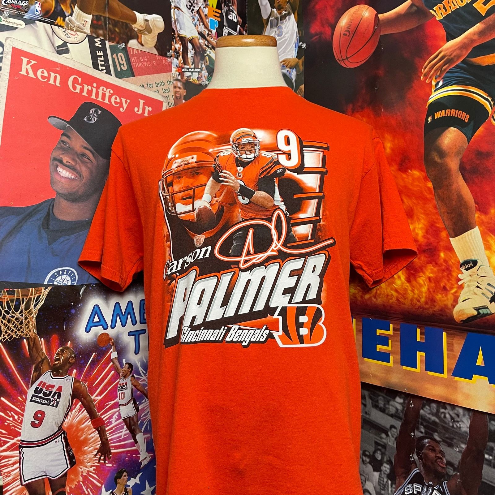 NFL Vintage Cincinnati Bengals Carson Palmer NFL Player Tee Size US L / EU 52-54 / 3 - 1 Thumbnail