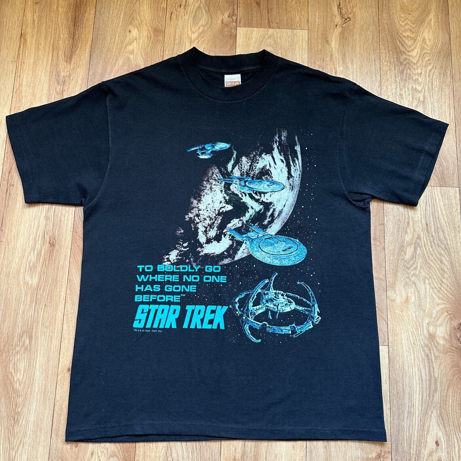 Star Trek T-Shirt Vintage Rare Memorabilia Size L