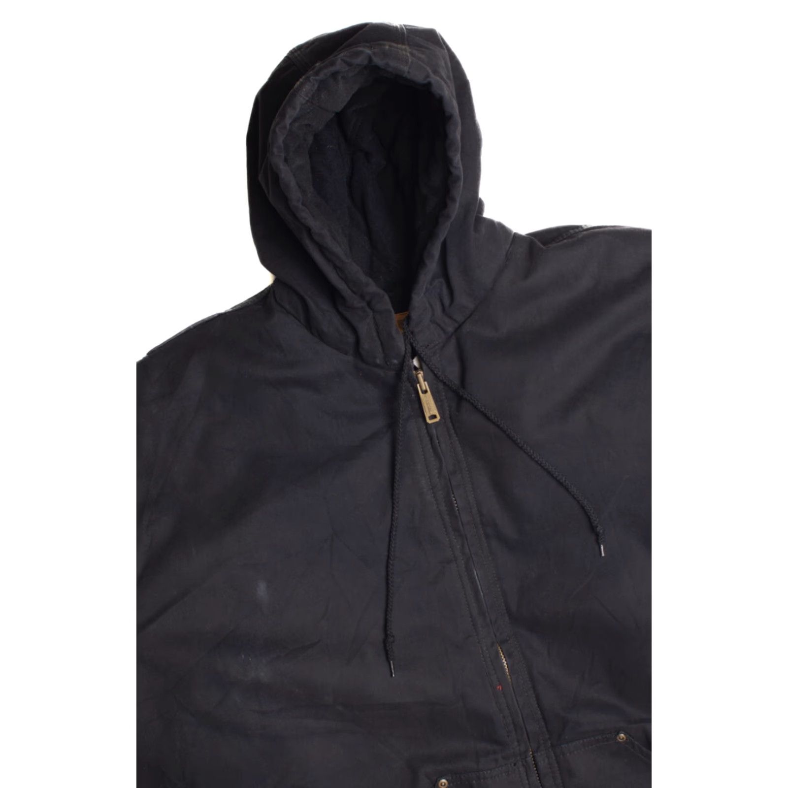 Vintage VINTAGE Wolverine Coat Hooded Jacket Heavy Duty XX-Large Black Winter Coat Hooded Jacket Heavy Duty Wolverine Size US XXL / EU 58 / 5 - 2 Thumbnail