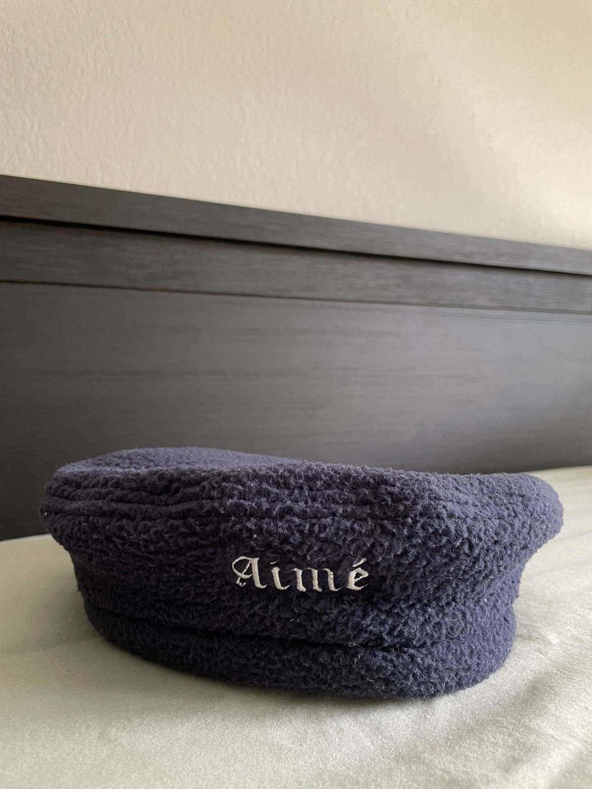 image of Aime Leon Dore Fleece Beret Navy Blazer Os in Blue, Men's