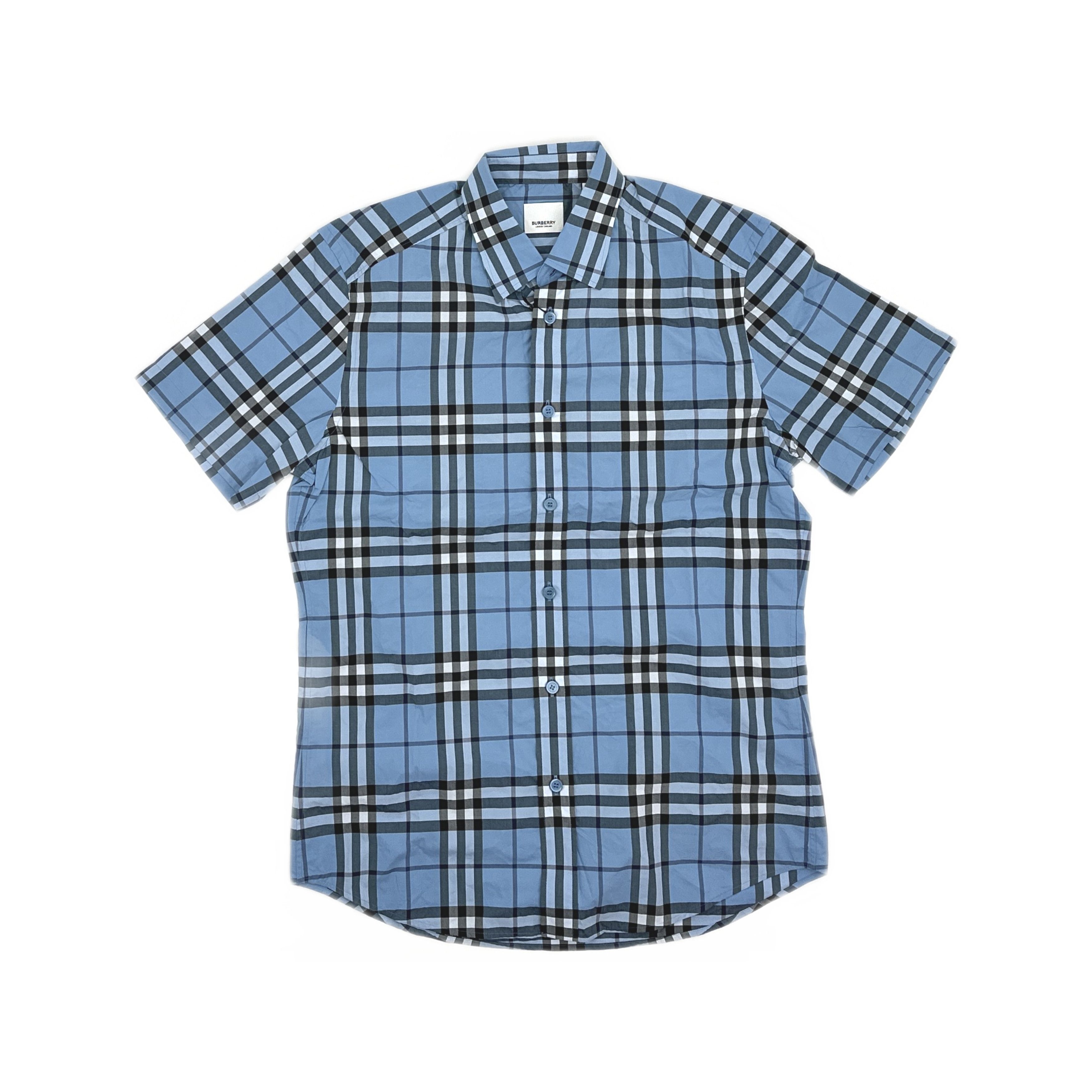 Burberry Burberry Check Short Sleeve Shirt US S Size US S / EU 44-46 / 1 - 1 Thumbnail
