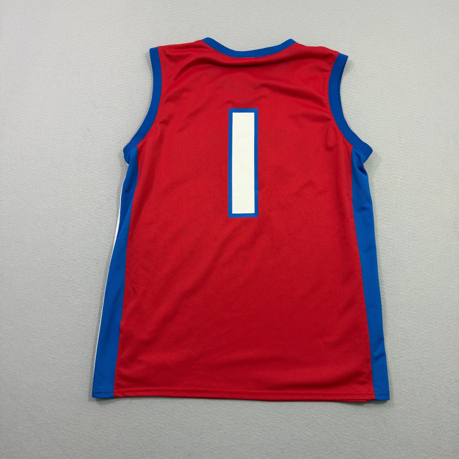 Vintage Vintage Detroit Pistons Basketball Jersey Size 2XL XXL Red Size US XXL / EU 58 / 5 - 6 Thumbnail