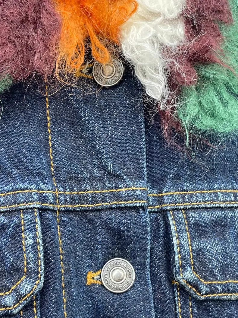 Dior Dior Colorful wool-sleeved jacket 2504-Nextarrow Size XS / US 0-2 / IT 36-38 - 4 Thumbnail