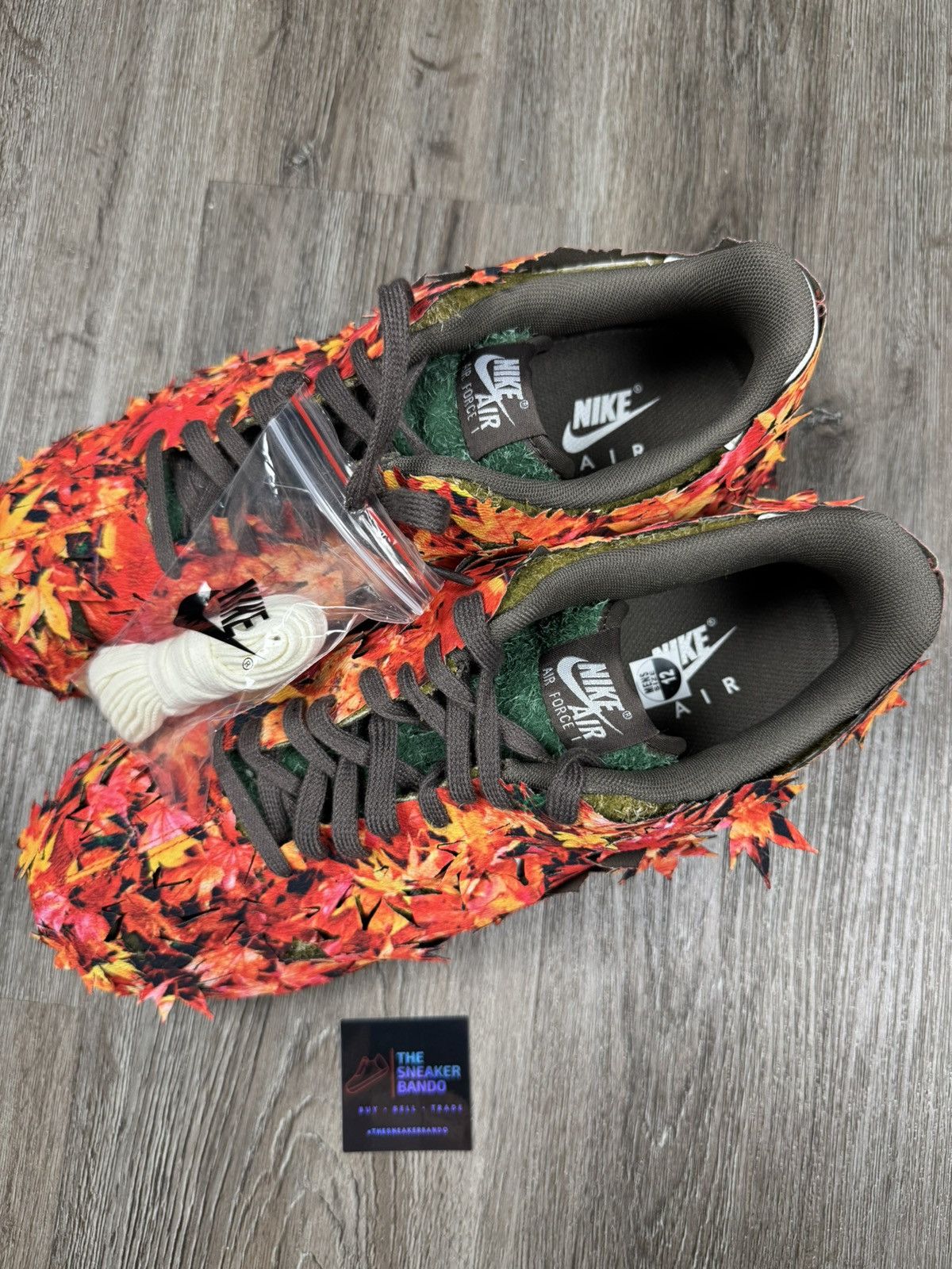 Nike Nike Air Force 1 LX Low Leaf Autumn Camo Size 12 Size US 12 / EU 45 - 5 Thumbnail