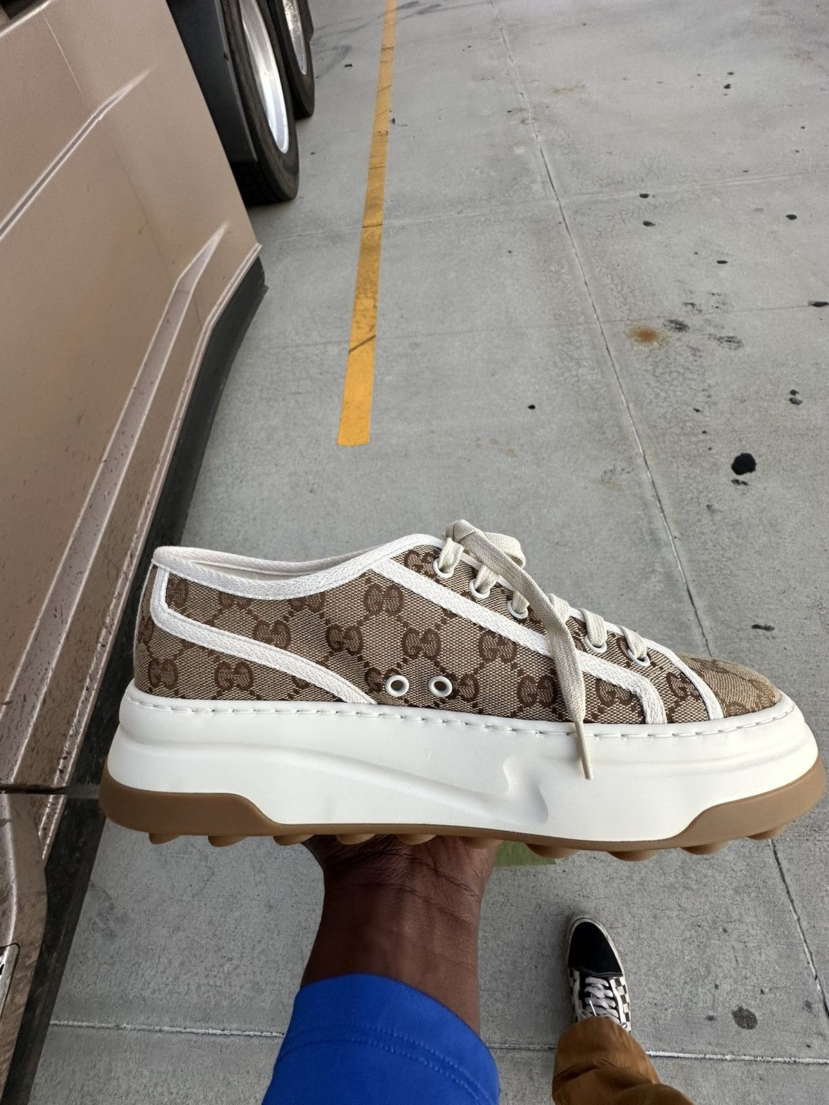Gucci Gucci Tennis 1977 GG Sneaker Size US 9 / EU 42 - 11 Thumbnail