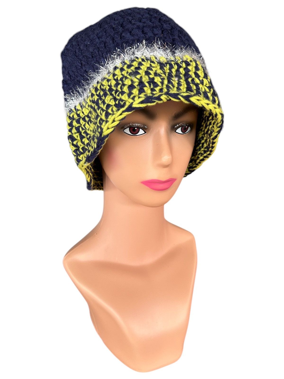 Kapital Rare Crochet Knitted Handmade Hats Size ONE SIZE - 1 Thumbnail