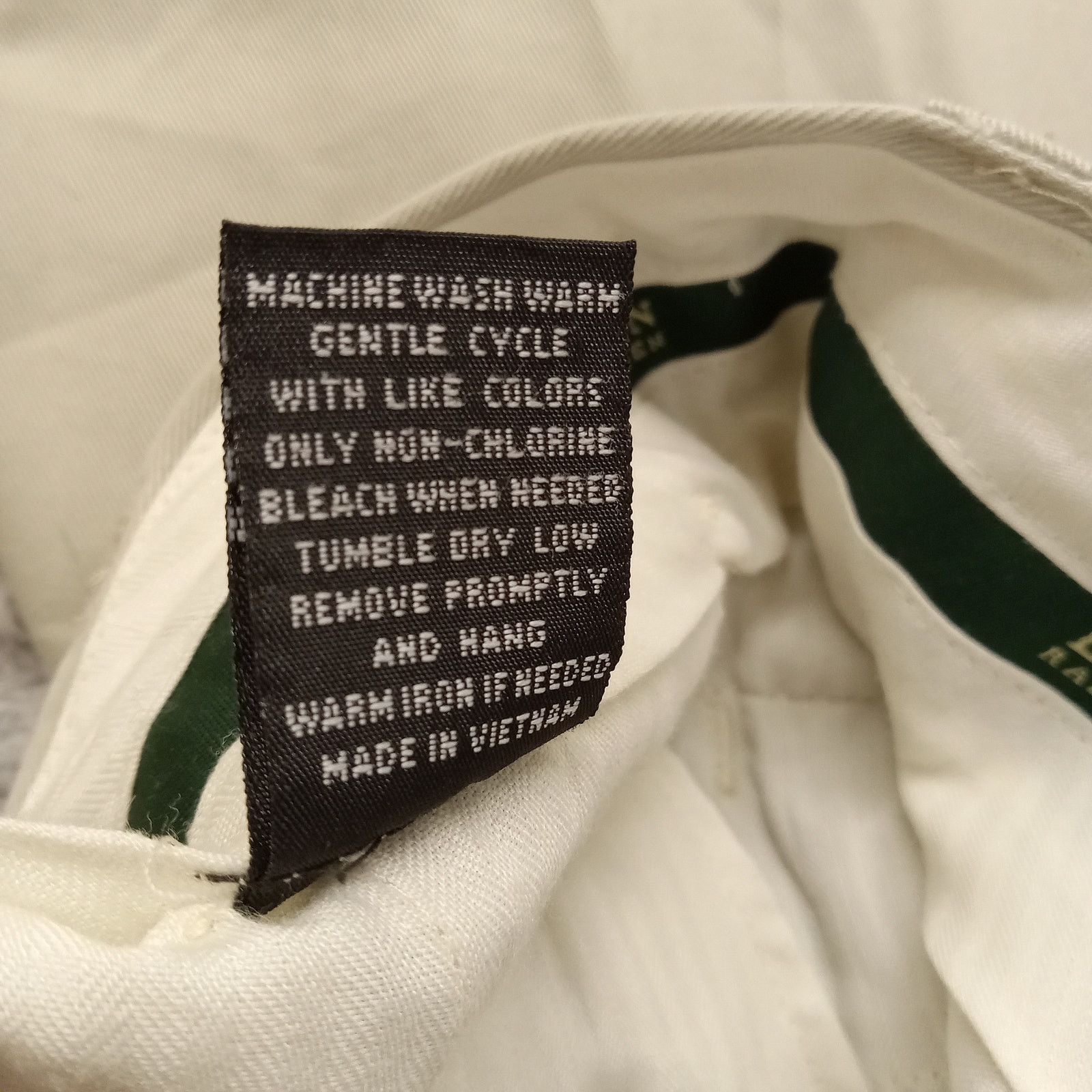 & Other Stories Lauren Ralph Lauren Khakis Pants 36 X 30 Men's Beige Cotton Size US 36 / EU 52 - 7 Thumbnail