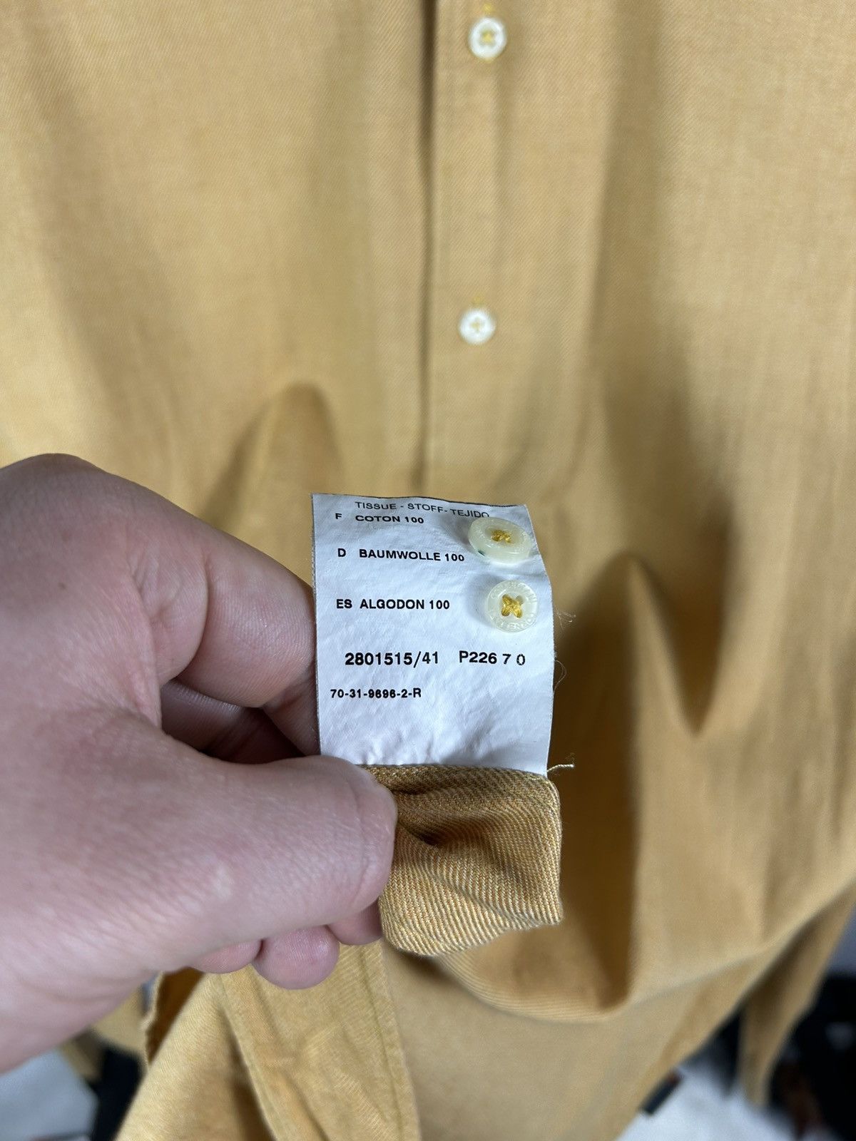 Corneliani Luxury Corneliani ID Button Up Shirt Size 17 1/2 - 44 Size US XL / EU 56 / 4 - 10 Thumbnail