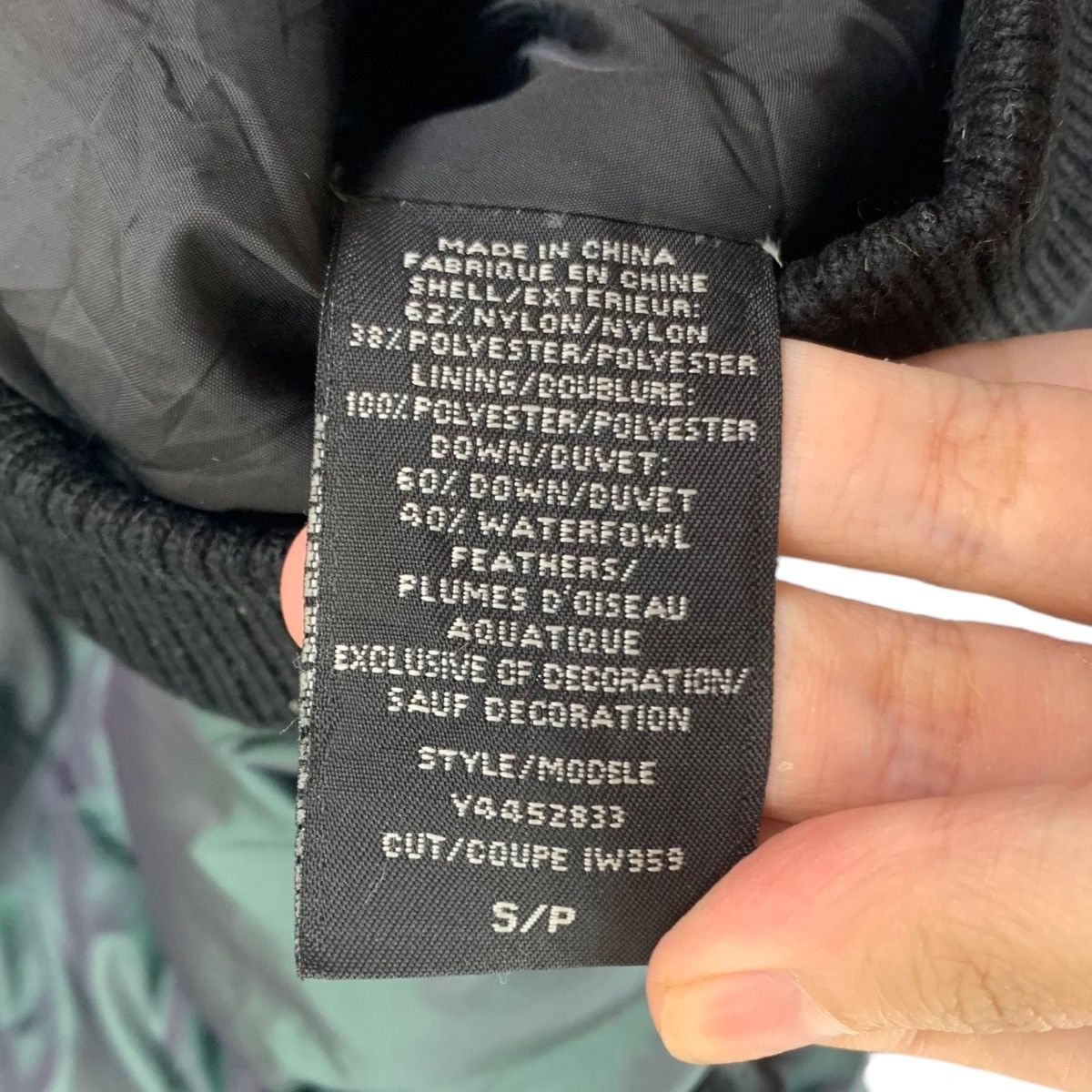 Guess GUESS USA Goose Down Quilted Puffer Bomber Jacket Size S / US 4 / IT 40 - 5 Thumbnail