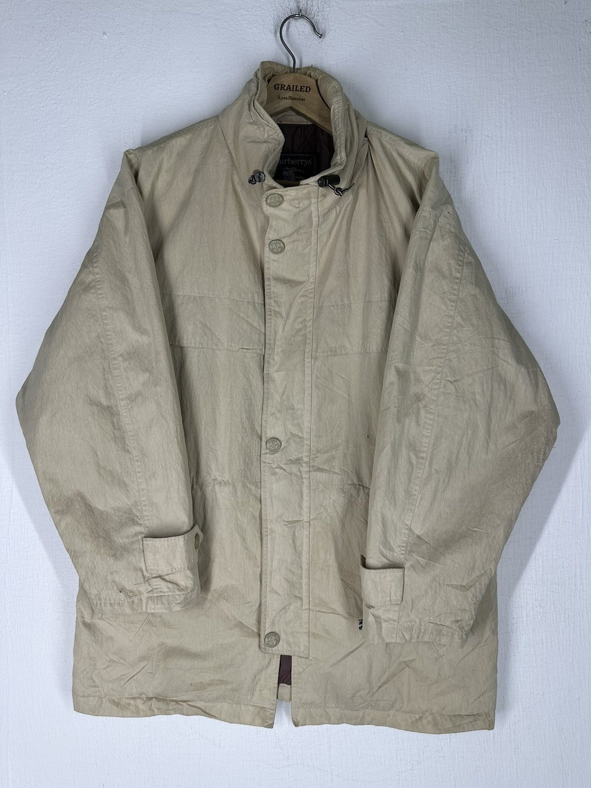 Burberry Vintage Burberry Jacket Size US L / EU 52-54 / 3 - 2 Thumbnail