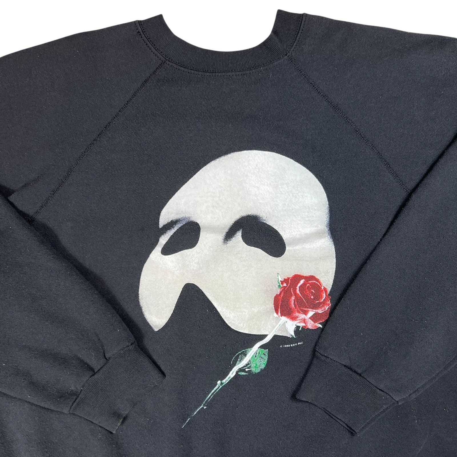 Vintage Vintage 1986 Phantom of the Opera faded crewneck (XL) Size US XL / EU 56 / 4 - 2 Thumbnail