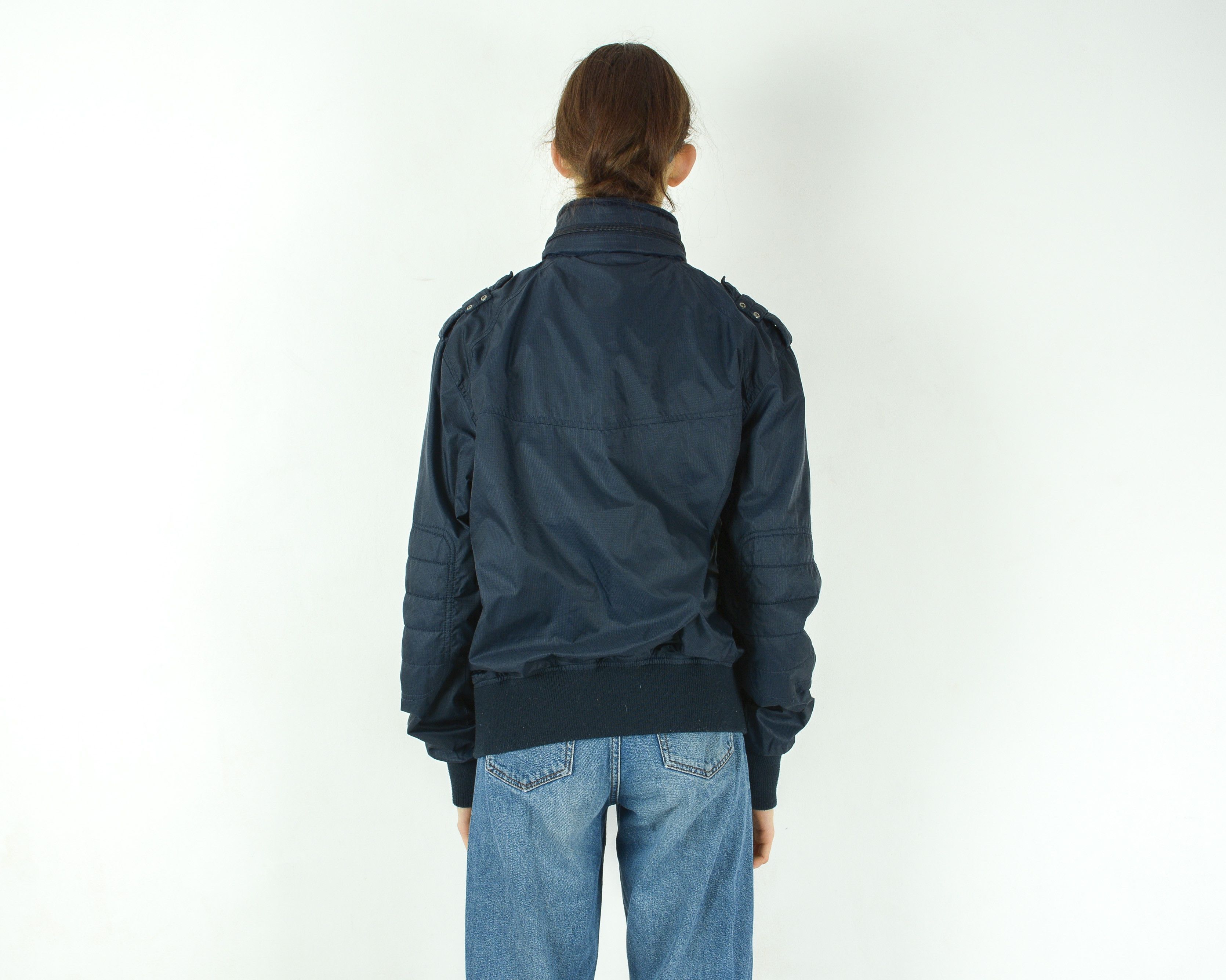 Alpha Industries × Vintage MA-1 Bomber Jacket Pilot Coat Hooded Parka Waistcoat Zip Up Size XL / US 12-14 / IT 48-50 - 3 Thumbnail