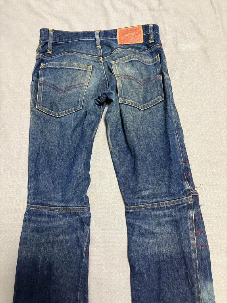 Yohji Yamamoto Vintage Christopher Nemeth HalfMoon Denim Pants-2506 Size 28" / US 6 / IT 42 - 8 Thumbnail