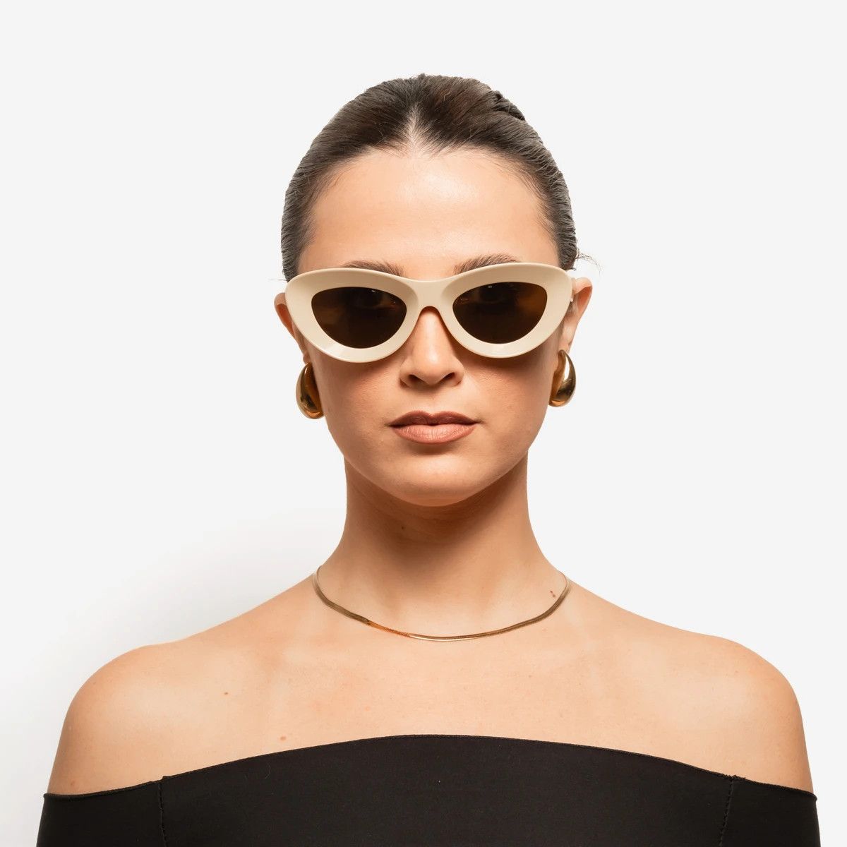 Bottega Veneta Yellow BV1325S Injection Cat Eye Sunglasses Size ONE SIZE - 3 Thumbnail