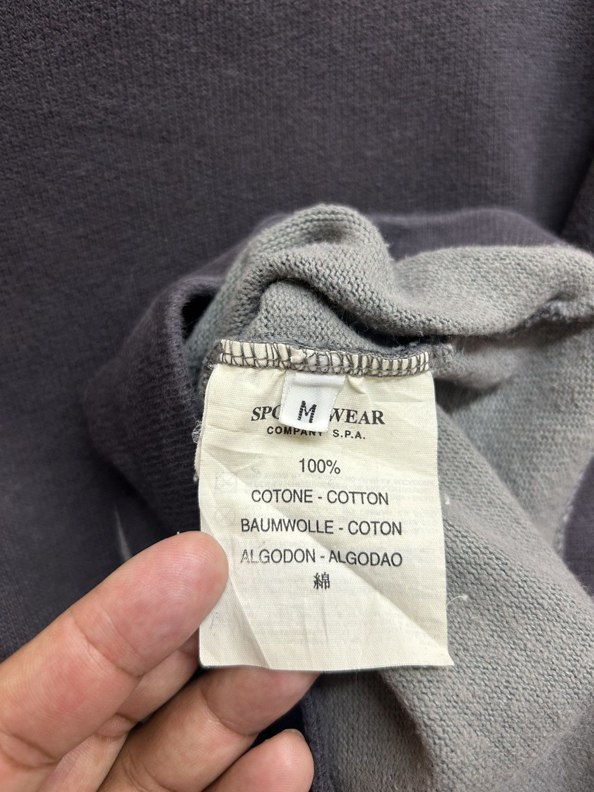 Stone Island Vintage Autumn/winter 1997 stone island sweatshirt Size US L / EU 52-54 / 3 - 6 Thumbnail