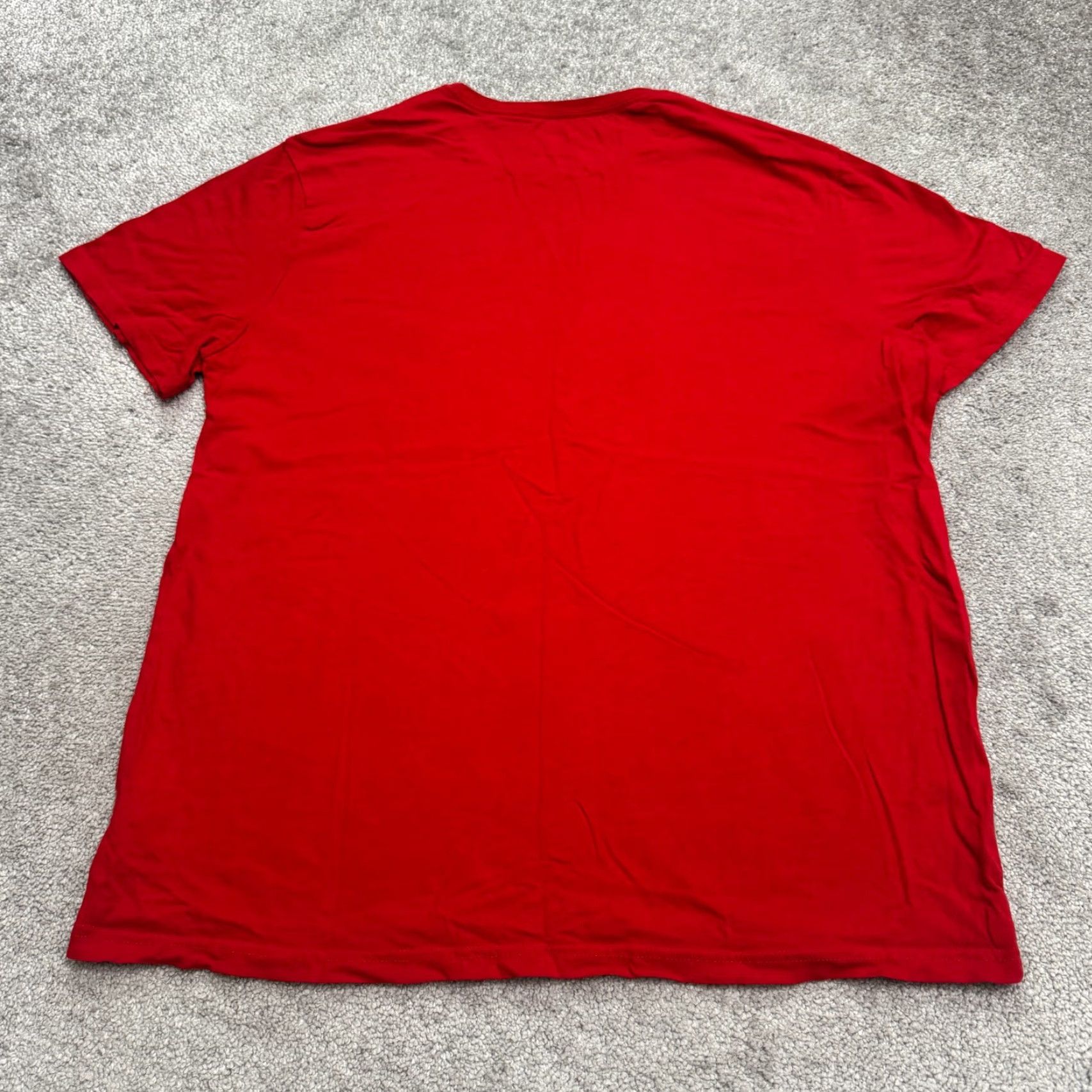 Vintage Goodfellow & Co T-Shirt Mens XL Red Short Sleeve Cotton Tee Crew Neck Classic Regular Fit Adults Size US XL / EU 56 / 4 - 2 Thumbnail