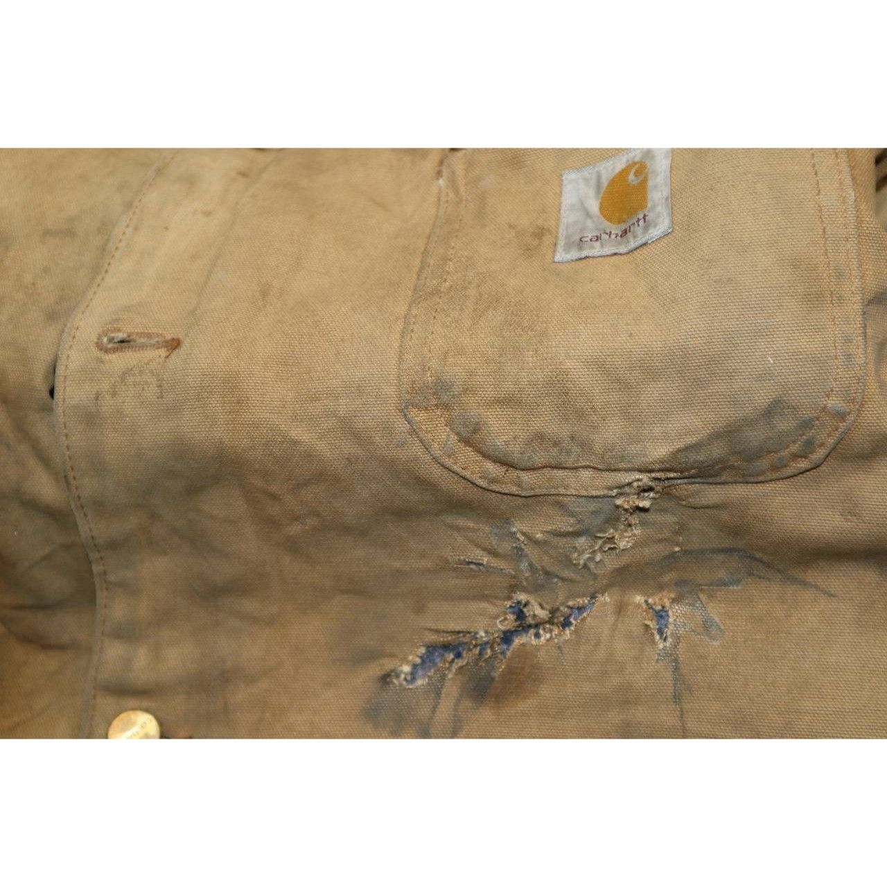 Vintage Vintage Carhartt Work Jacket Lot (9) USA Made Detroit Dickie Size US XL / EU 56 / 4 - 18 Thumbnail