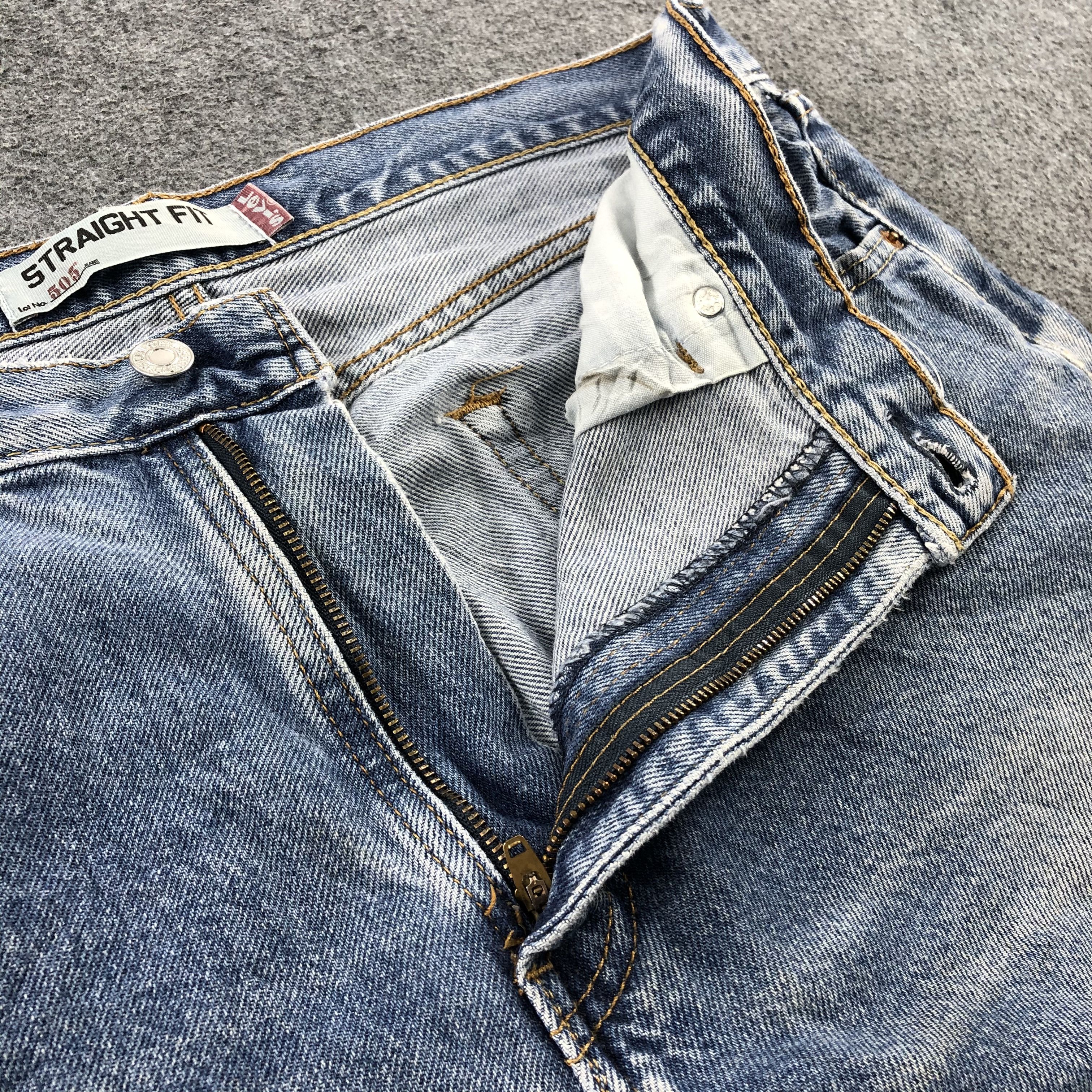Levi's × Vintage Vintage Blue Wash Levis 505 Jeans-JM1710 Size US 38 / EU 54 - 8 Thumbnail