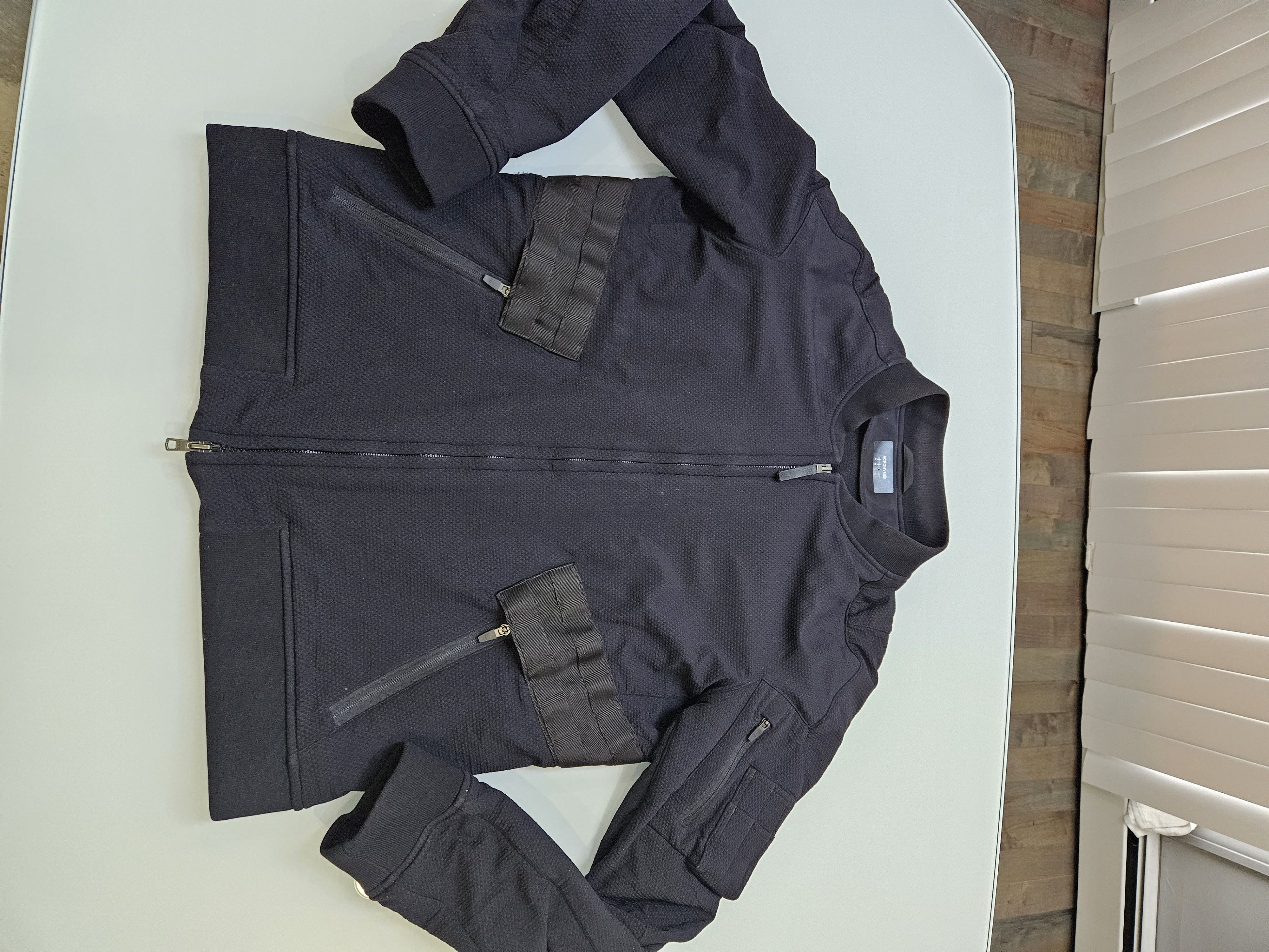 image of Acronym J57Ts-Ss Size L Schoeller Wb-400 Bomber Jacket in Black, Men's