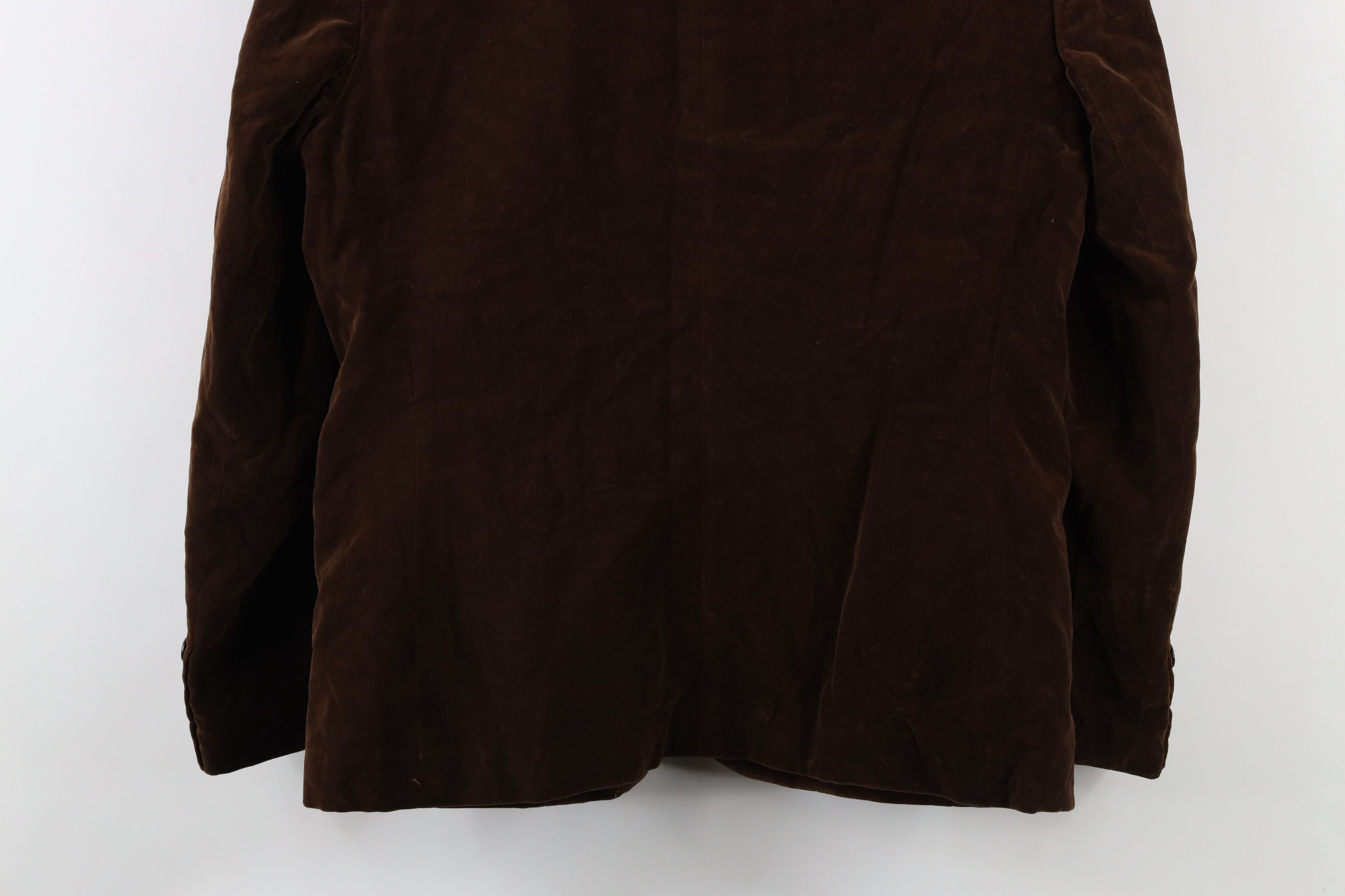 Vintage Vintage 60s 70s Rockabilly 2 Button Blazer Jacket Brown Size XL / US 12-14 / IT 48-50 - 15 Thumbnail