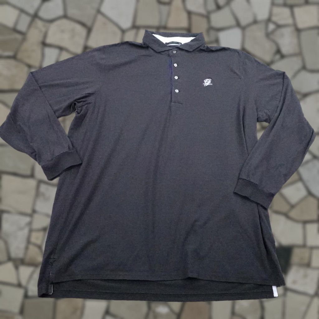 Vintage Greyson Polo Shirt Mens 2XL Golf Performance Flex Black Size US XXL / EU 58 / 5 - 1 Thumbnail