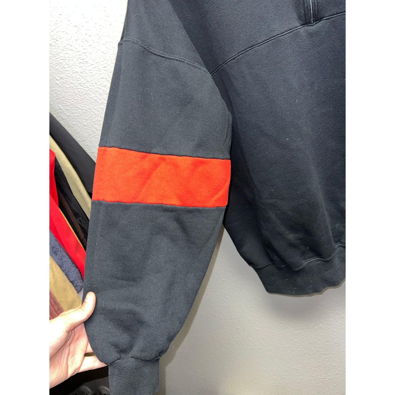 Vintage Vintage Texas Tech Hoodie Black Red TT University 80s VTG XL Size US XL / EU 56 / 4 - 4 Thumbnail