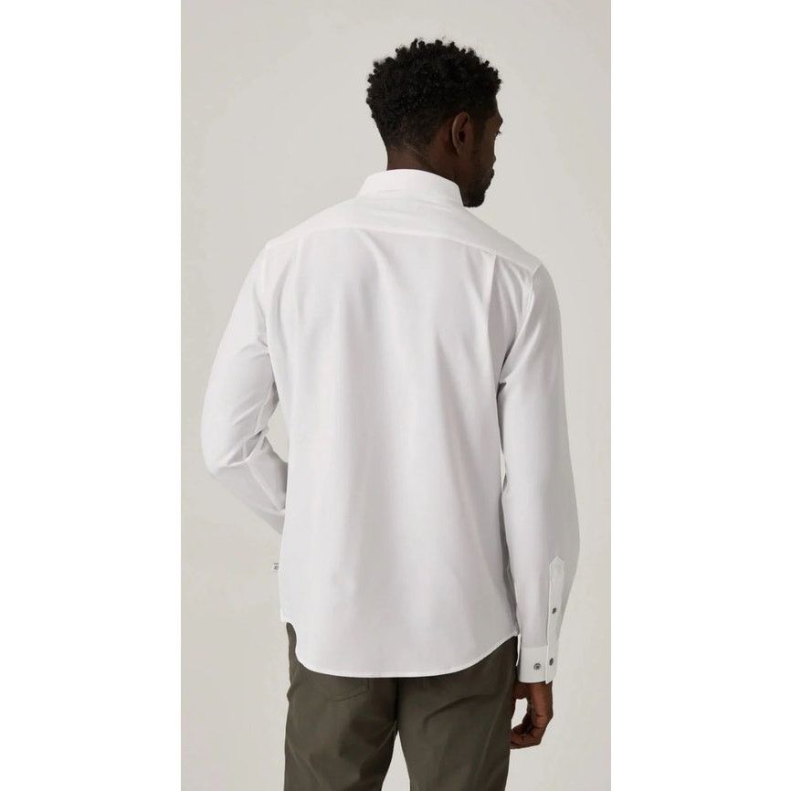 7 Diamonds Performance Wrinkle Resistant Button Up Shirt,XXL