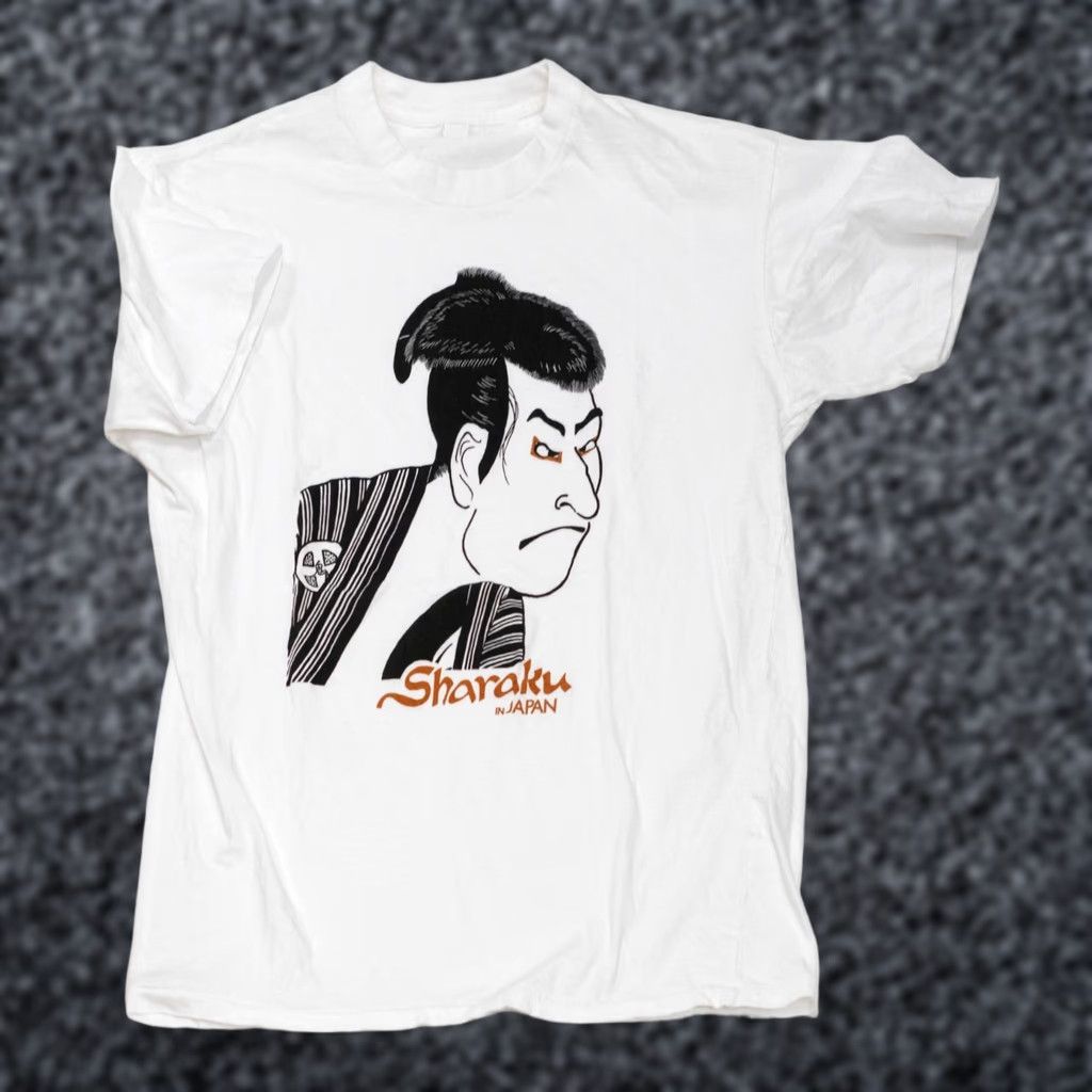 Vintage VINTAGE Japan Shine T-Shirt Mens 90s Art Streetwear White Cotton Size L Size US L / EU 52-54 / 3 - 1 Thumbnail