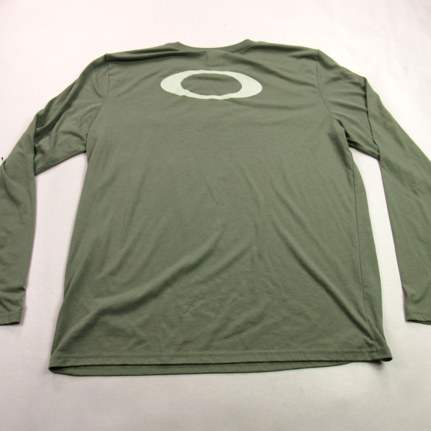 Oakley Oakley Sweater Mens 2XL Long Sleeve Crew Neck Outdoors Green Casual Size US XXL / EU 58 / 5 - 5 Thumbnail