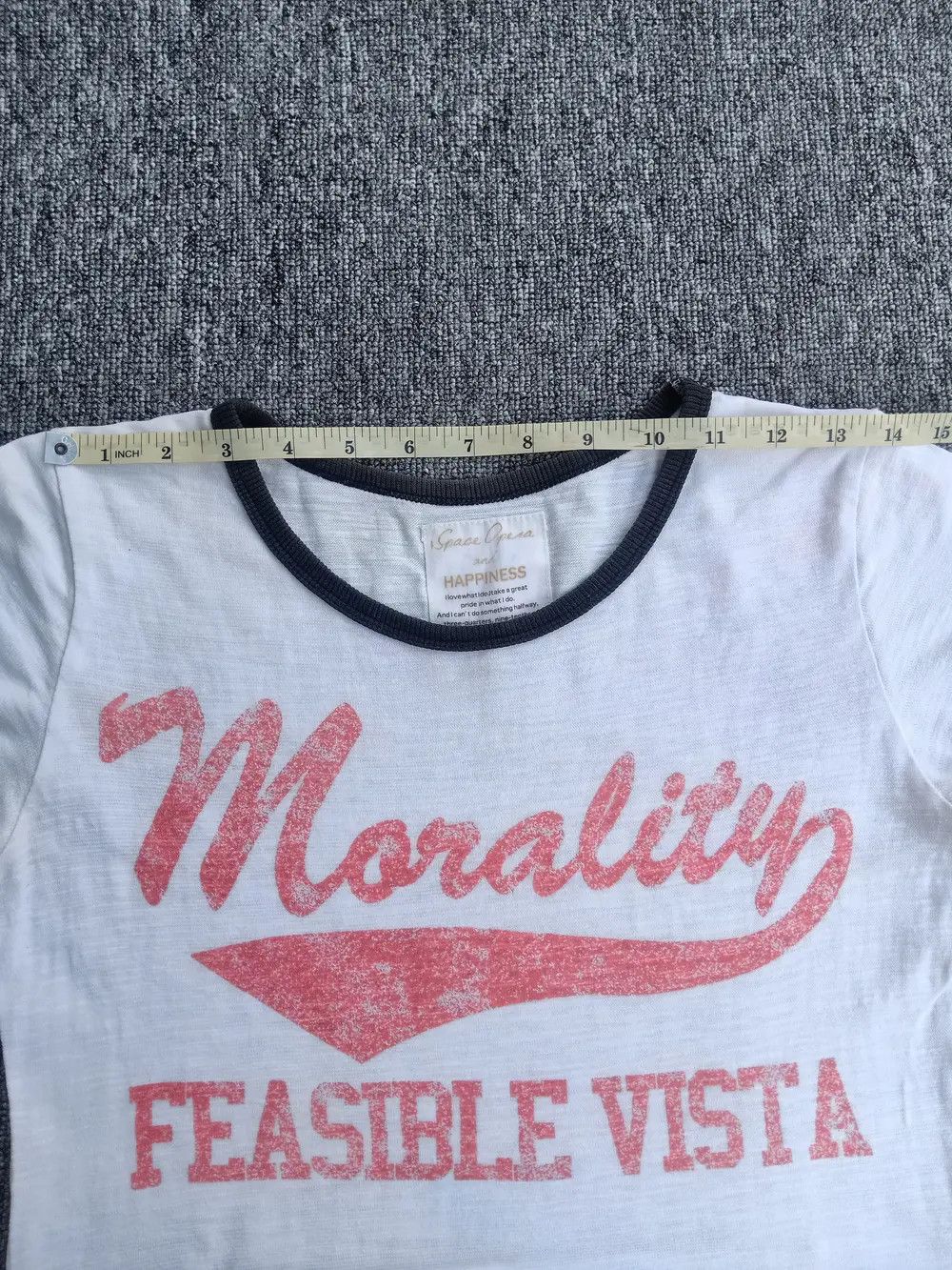 Japanese Brand Space Opera Gothic Morality Back Poem Vintage Style Size L / US 10 / IT 46 - 10 Thumbnail