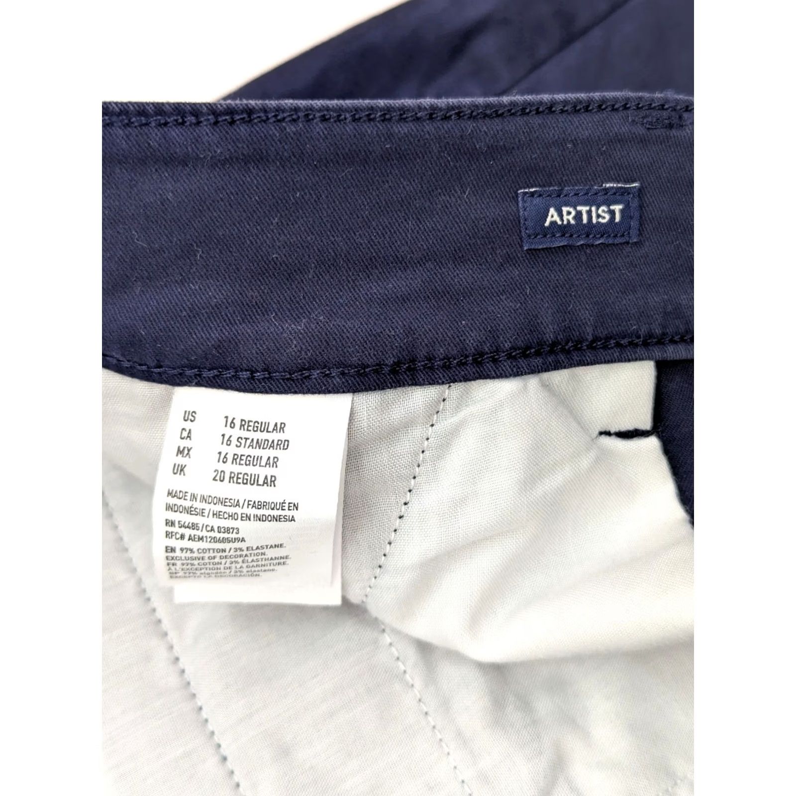 American Eagle Outfitters American Eagle Outfitters Artist Flare Denim Pants Women 16 Reg Black Size 38" / US 16 / IT 52 - 7 Thumbnail