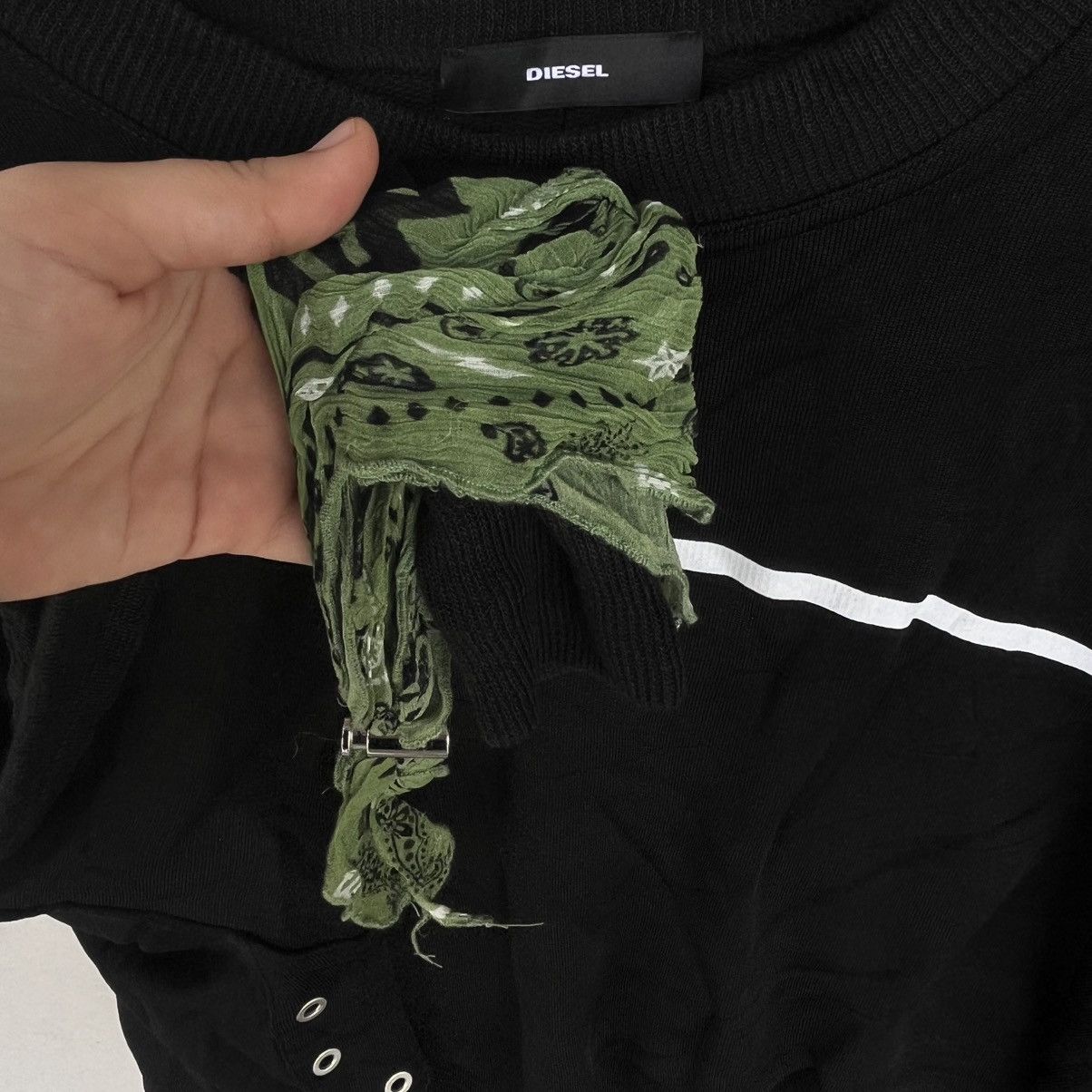 Other Vintage Diesel Long Sleeve Shirt Black Colour Size XL Size XL / US 12-14 / IT 48-50 - 5 Thumbnail