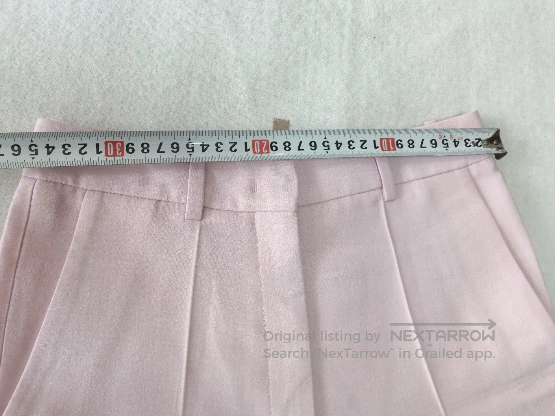 Valentino Valentino Pink Straight-leg Pants. Size US 36 / EU 52 - 6 Thumbnail
