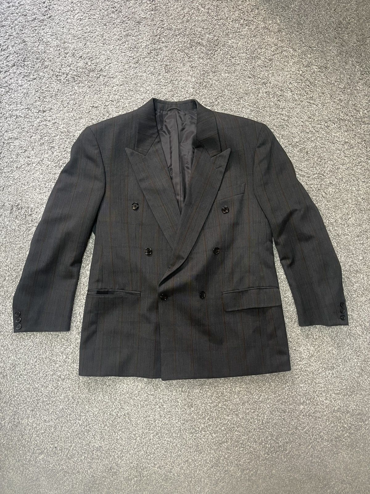 Christian Dior Monsieur Christian Dior Monsieur Vintage Shoulder Pads Blazer size M Size 42R - 1 Thumbnail