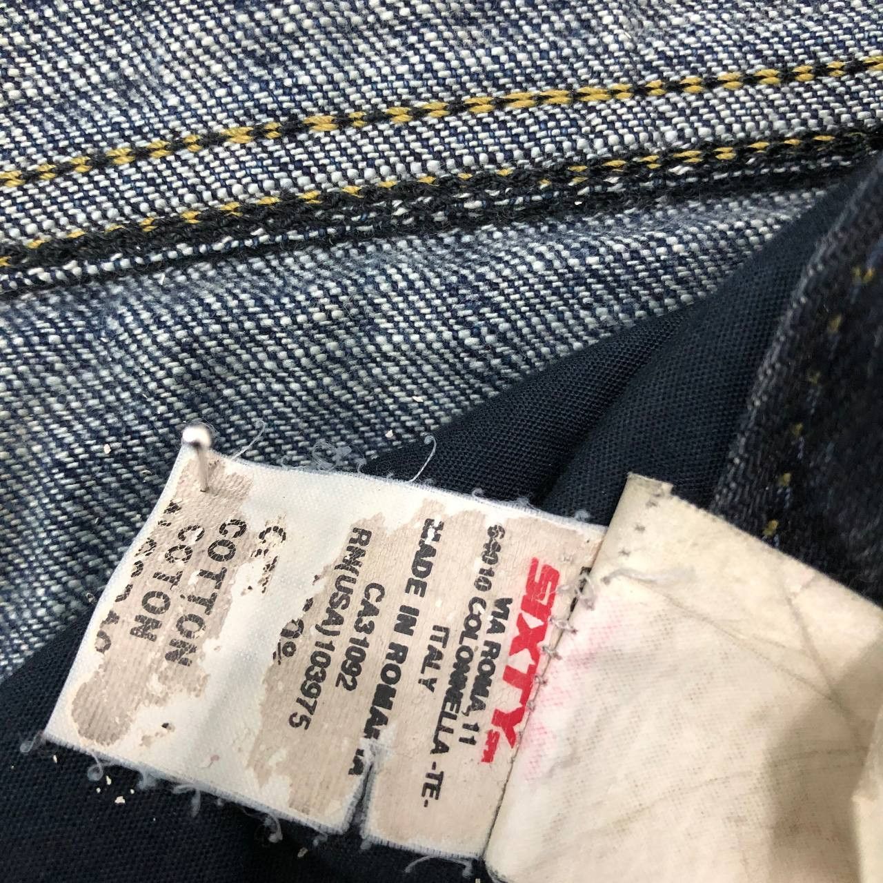 Energie P217 ENERGIE MADE IN ROMANIA DENIM JEANS Size US 36 / EU 52 - 7 Thumbnail
