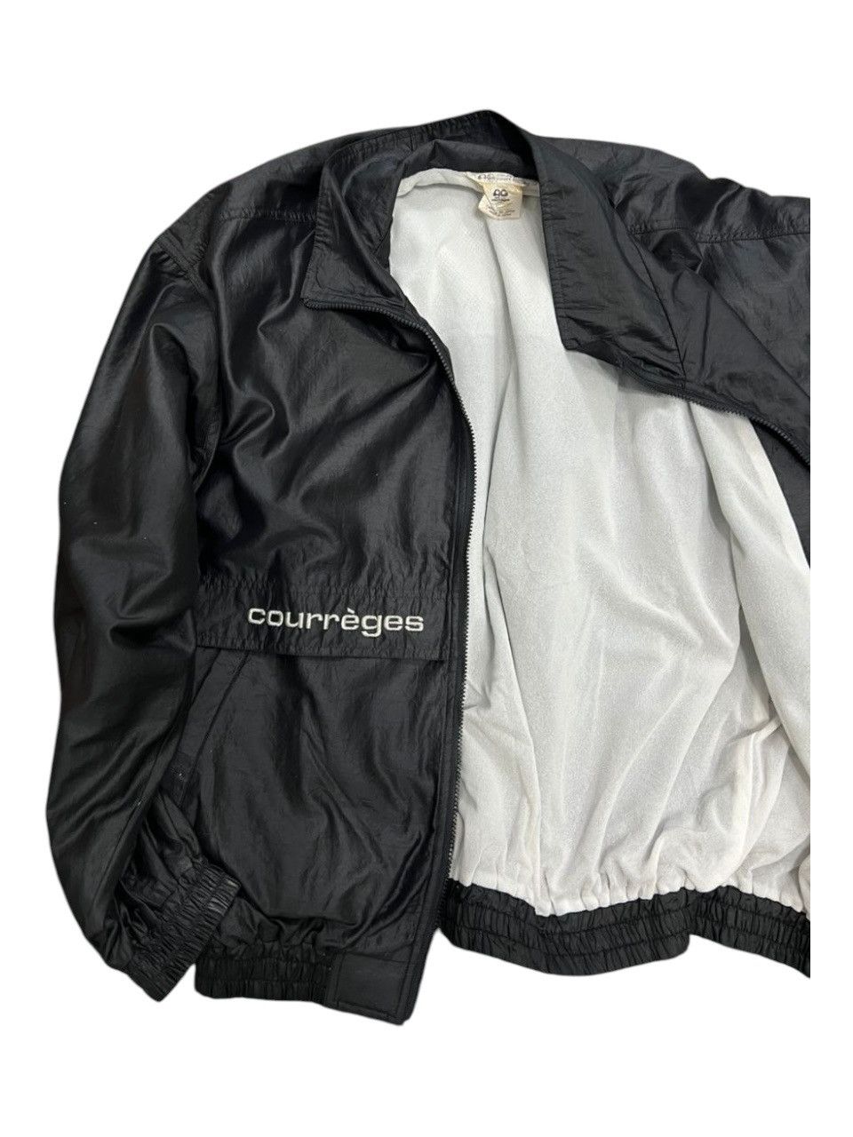 Courreges × Designer Vintage Courreges Bomber Jacket Size US L / EU 52-54 / 3 - 7 Thumbnail
