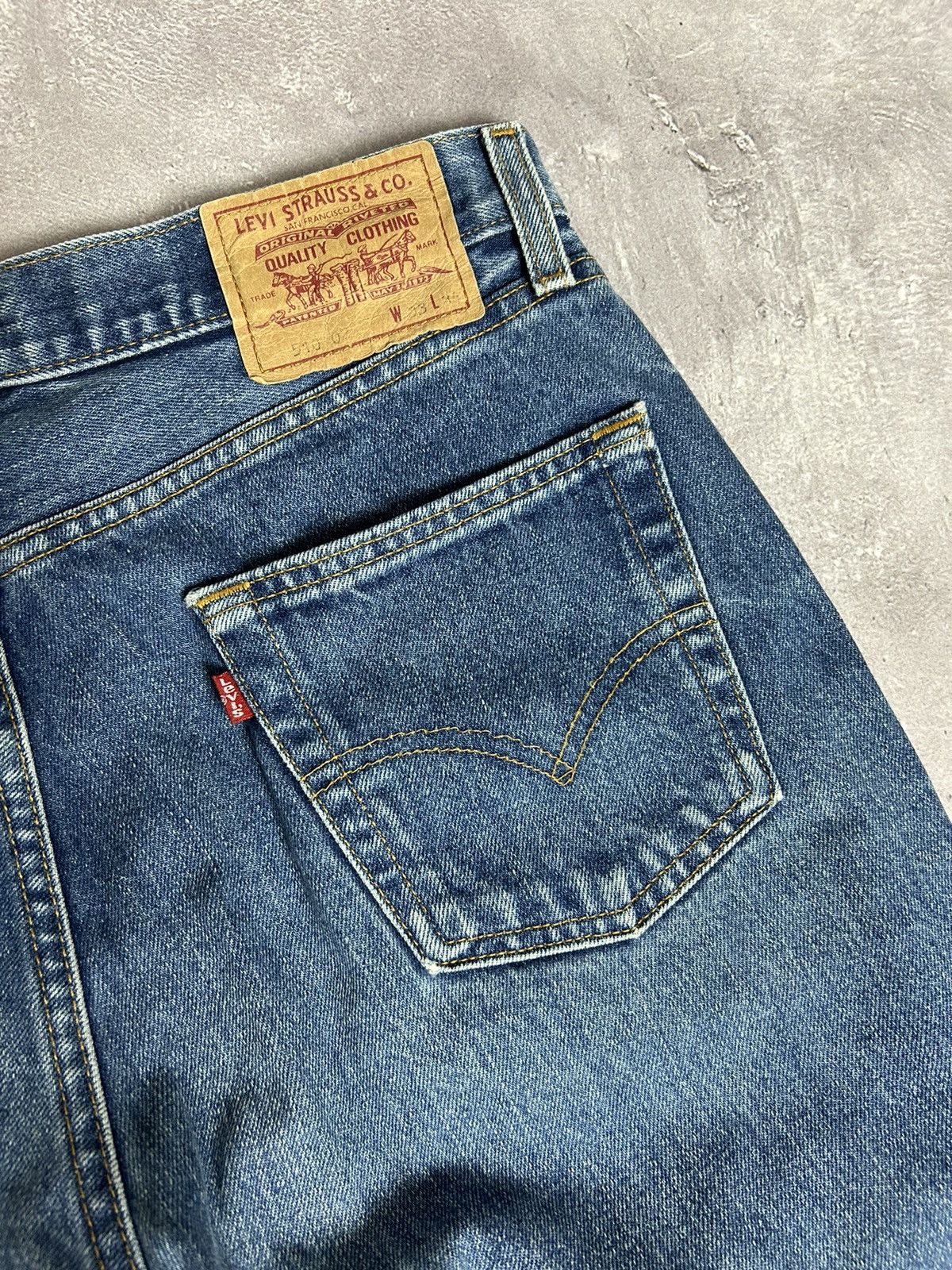 Levi's × Levi's Vintage Clothing × Vintage y2k Levis 510 Red Tab Jeans Vintage sz 33x34 90s RARE Size US 33 - 12 Thumbnail