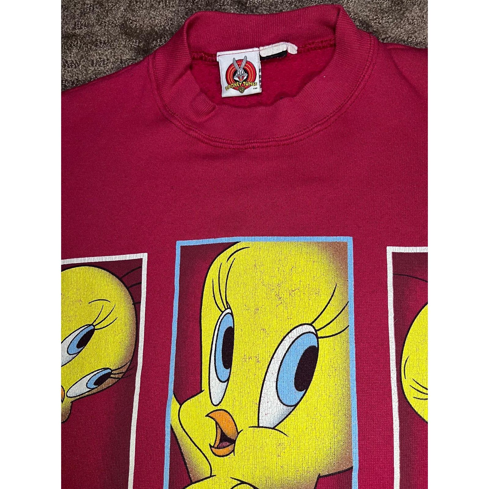 Other 🐥 Looney Tunes Tweety Graphic Sweatshirt – Size L Size L / US 10 / IT 46 - 4 Thumbnail