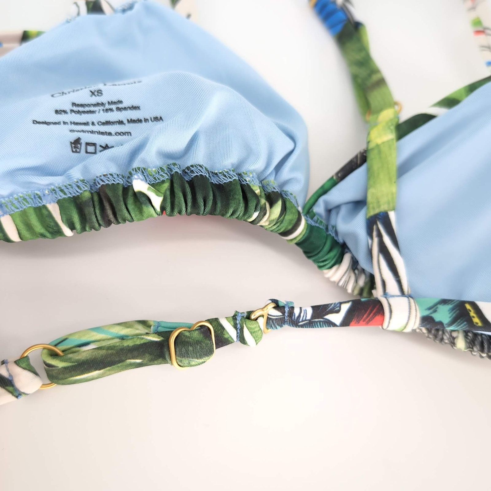 Christian Lacroix NWT Christian Lacroix Sexy Bikini Top Jardin Exo'Chic -Sz XS Size ONE SIZE - 11 Thumbnail